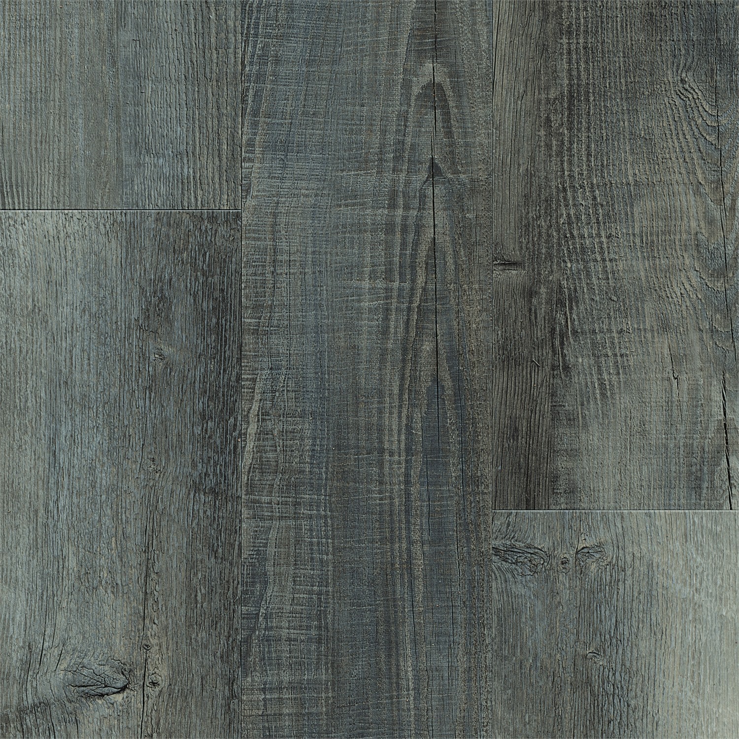 Armstrong Flooring A6470741 Luxe w/Rigid Core Indigo Allusion 20-mil x 7-in W x 48-in L Water Resistant Interlocking Luxury Vinyl Plank Flooring