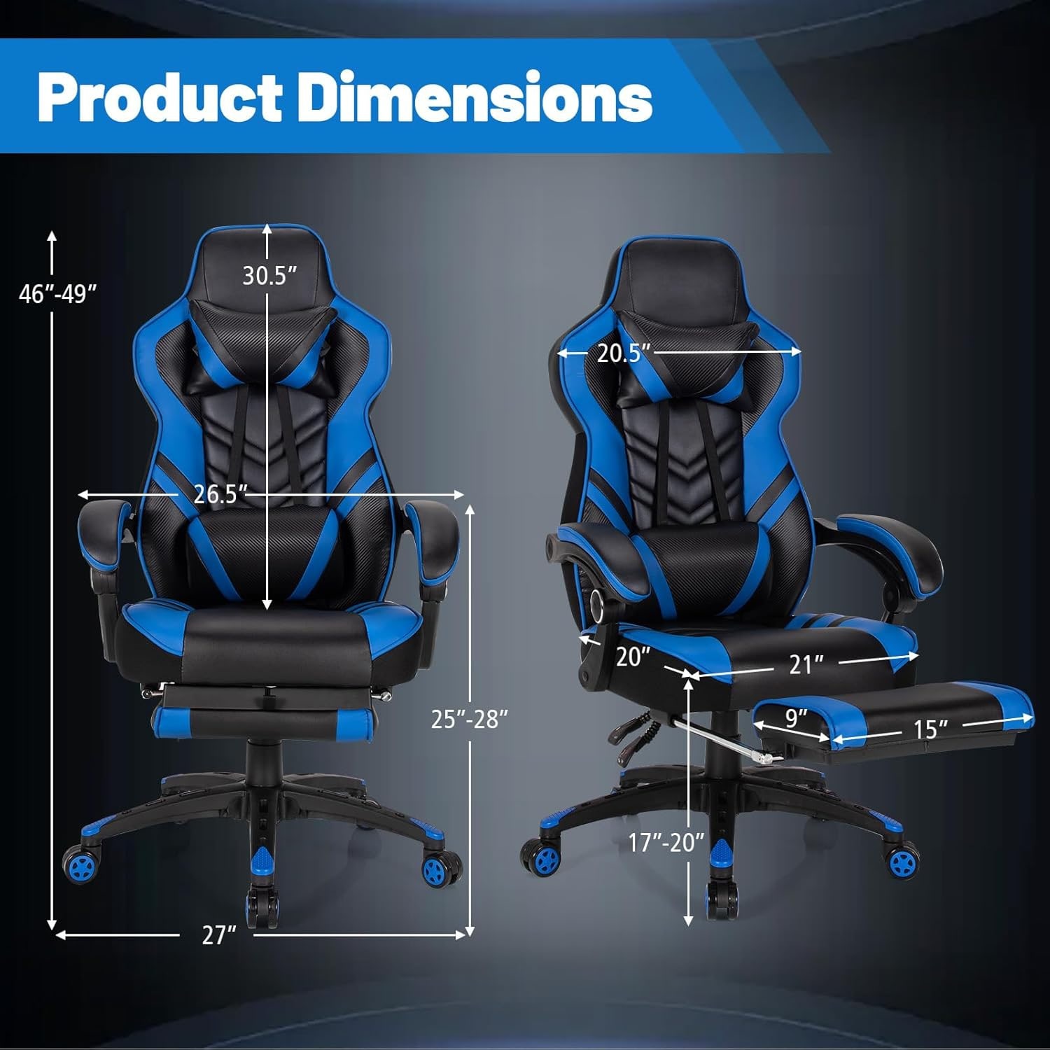 Costway CSHY004789 Office-Chairs - View #3
