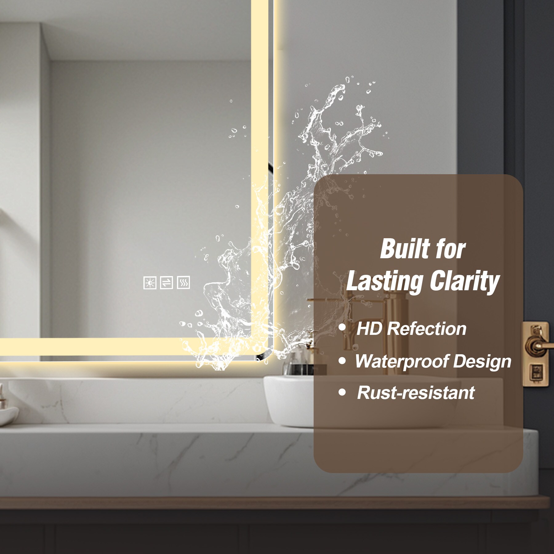 CKKLL ZSP243340 Framed-Bath-Mirrors - View #7