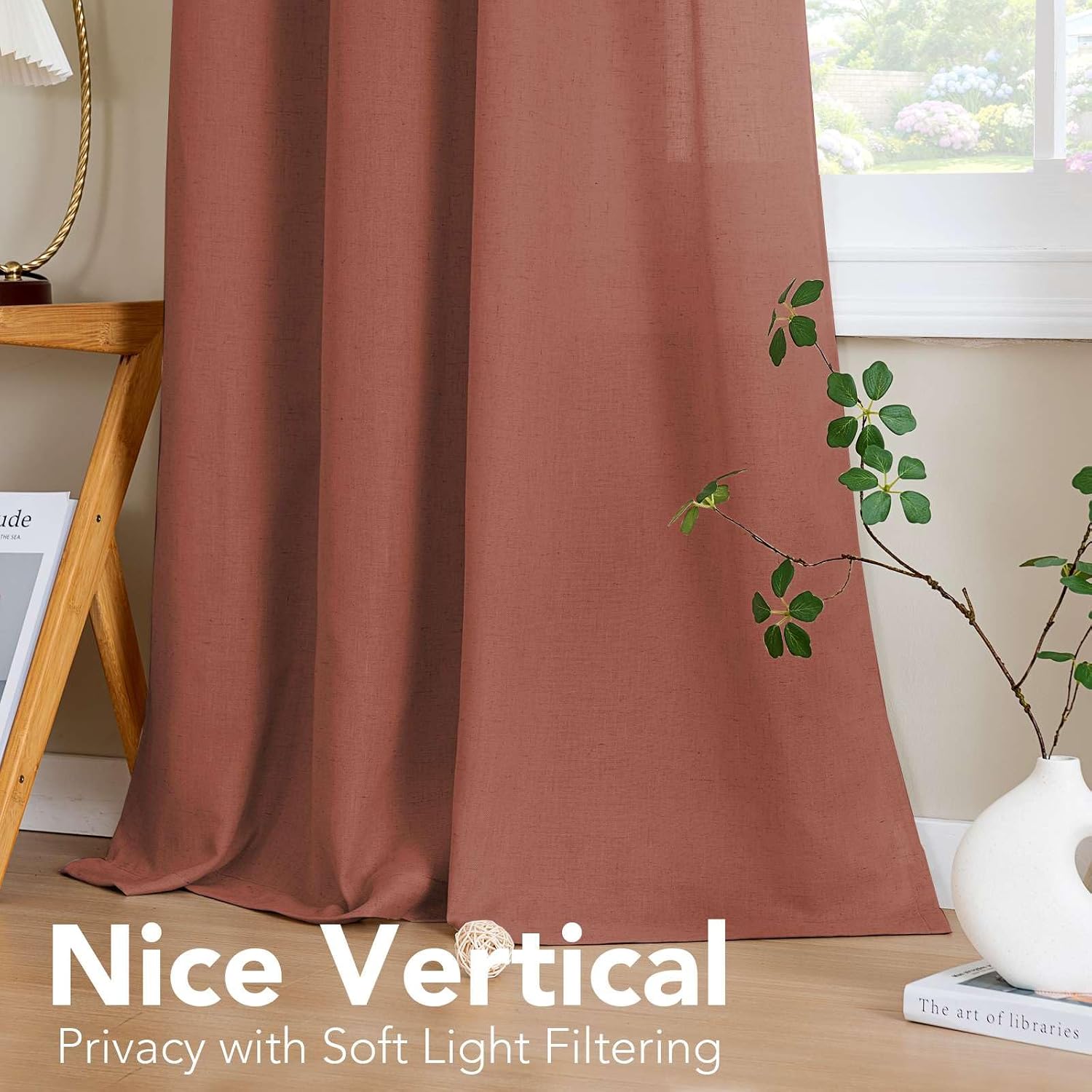 H.Versailtex RINGDM5284RUST curtains - View #5