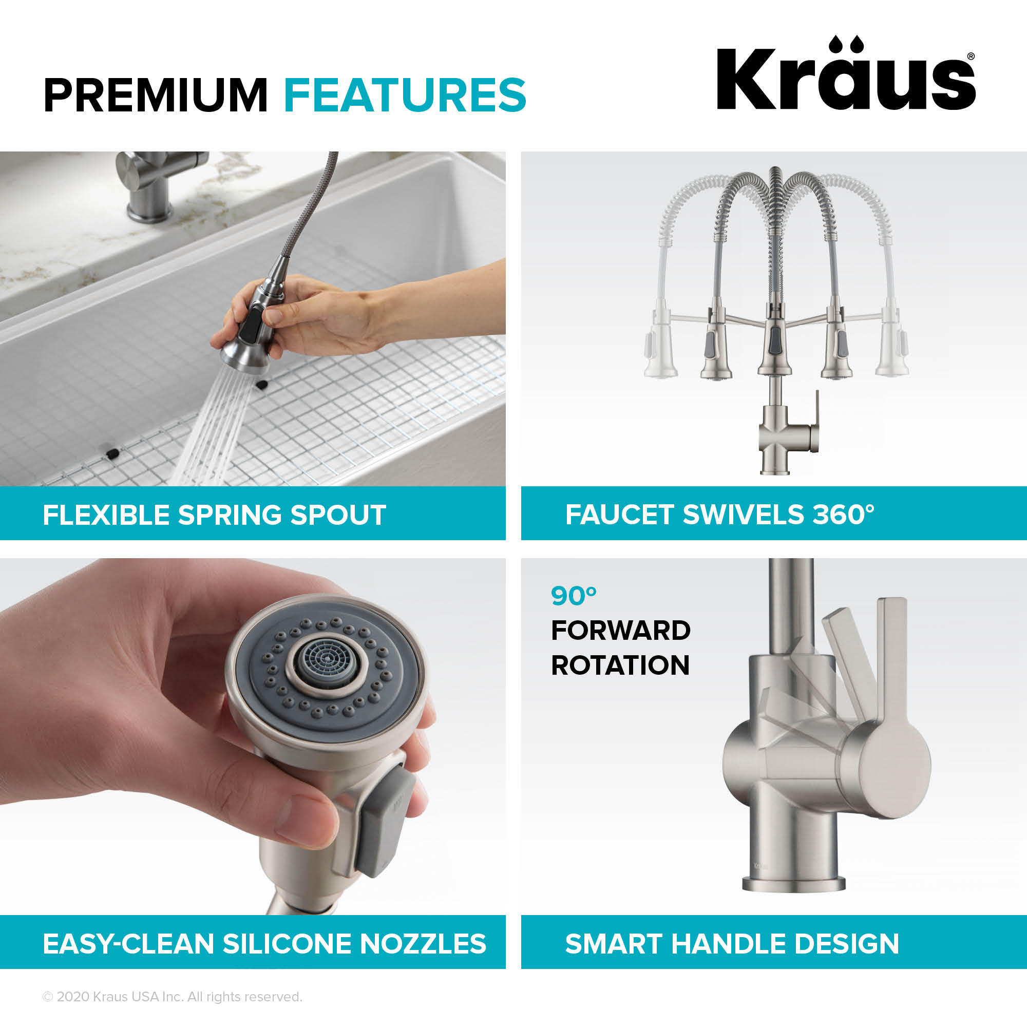 Kraus KPF-1691MB Kitchen-Faucets - View #10