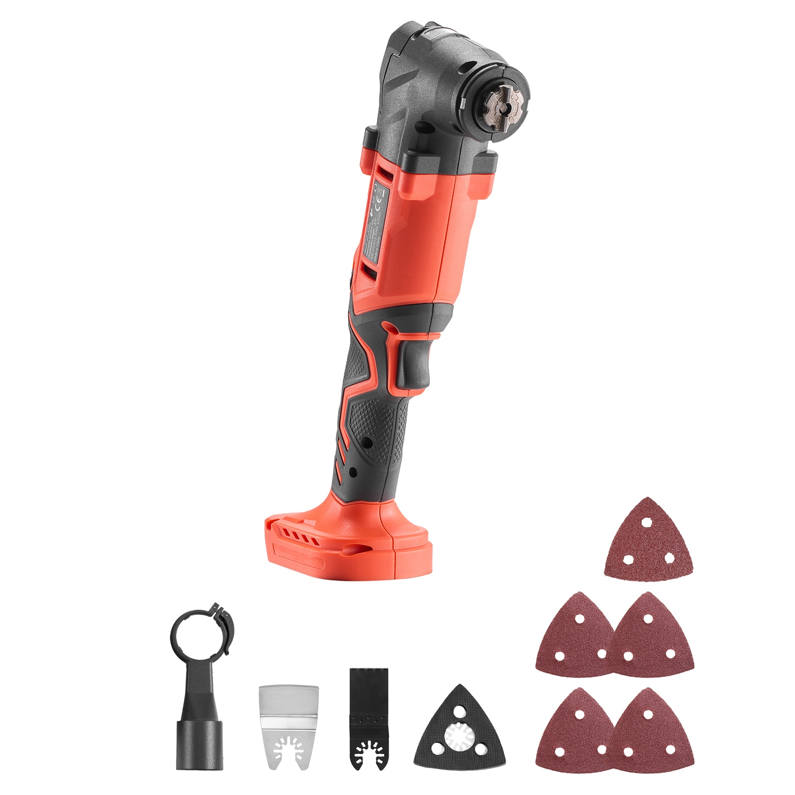 SVOPES 20-volt Cordless Brushless Variable speed 11 -Piece Oscillating Multi-Tool #SVOPESWSKZDGJ13339V0