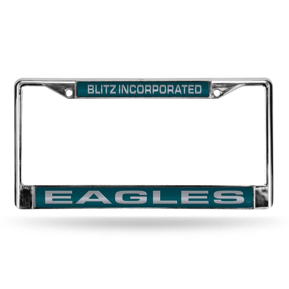 Philadelphia Eagles Laser Chrome License Plate Frame