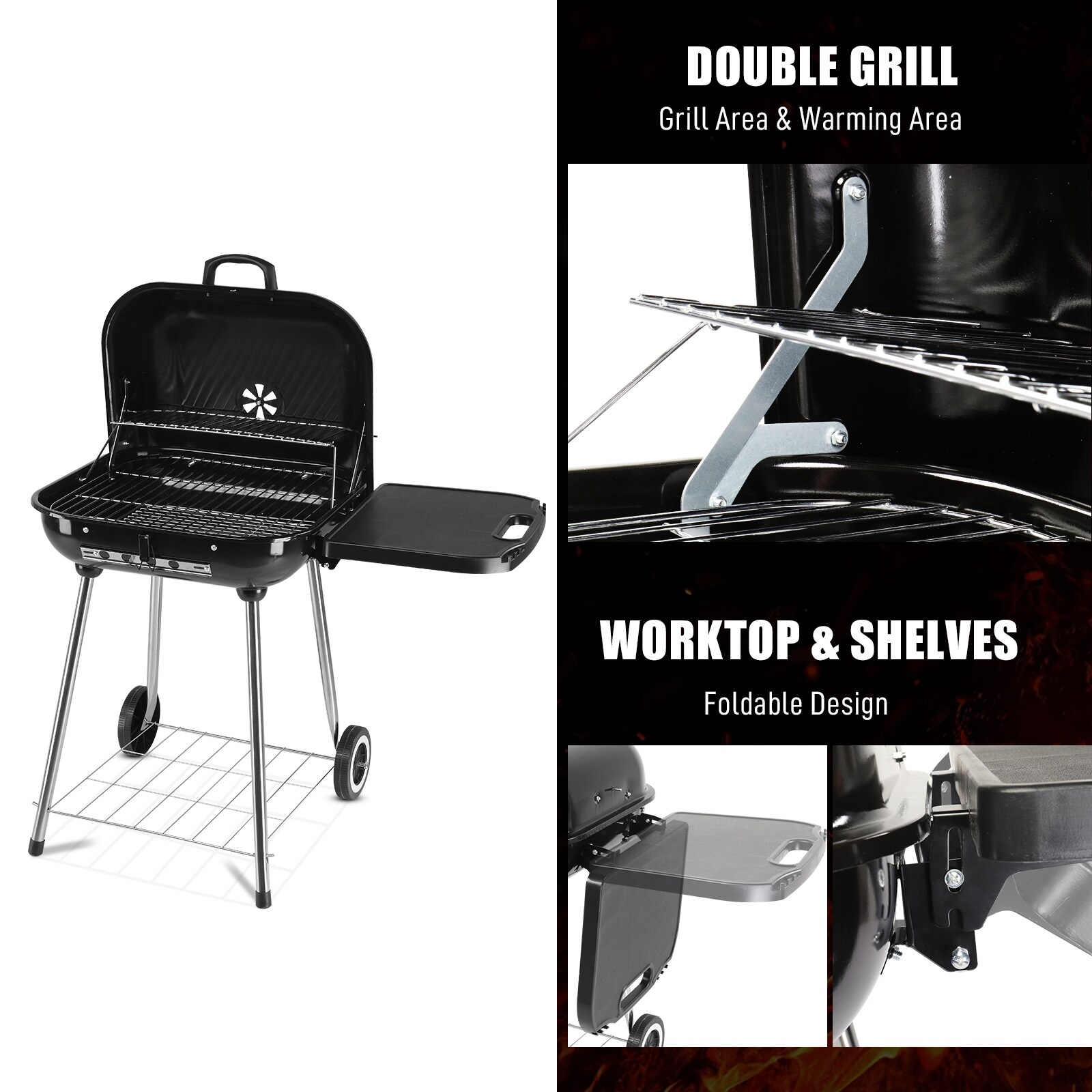 Winado LO1G57000676 Charcoal-Grills - View #4
