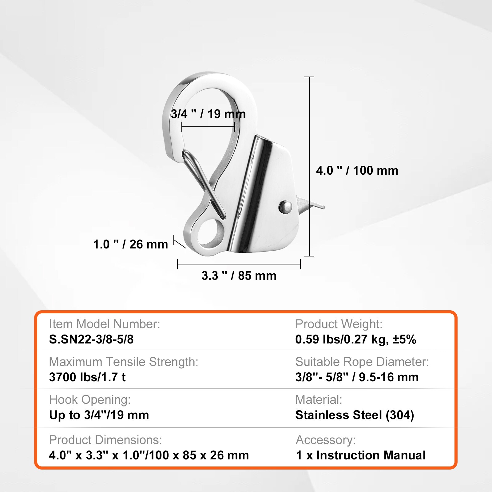 VEVOR SCMGDPBXG00003380V0 Boat-Anchors - View #7