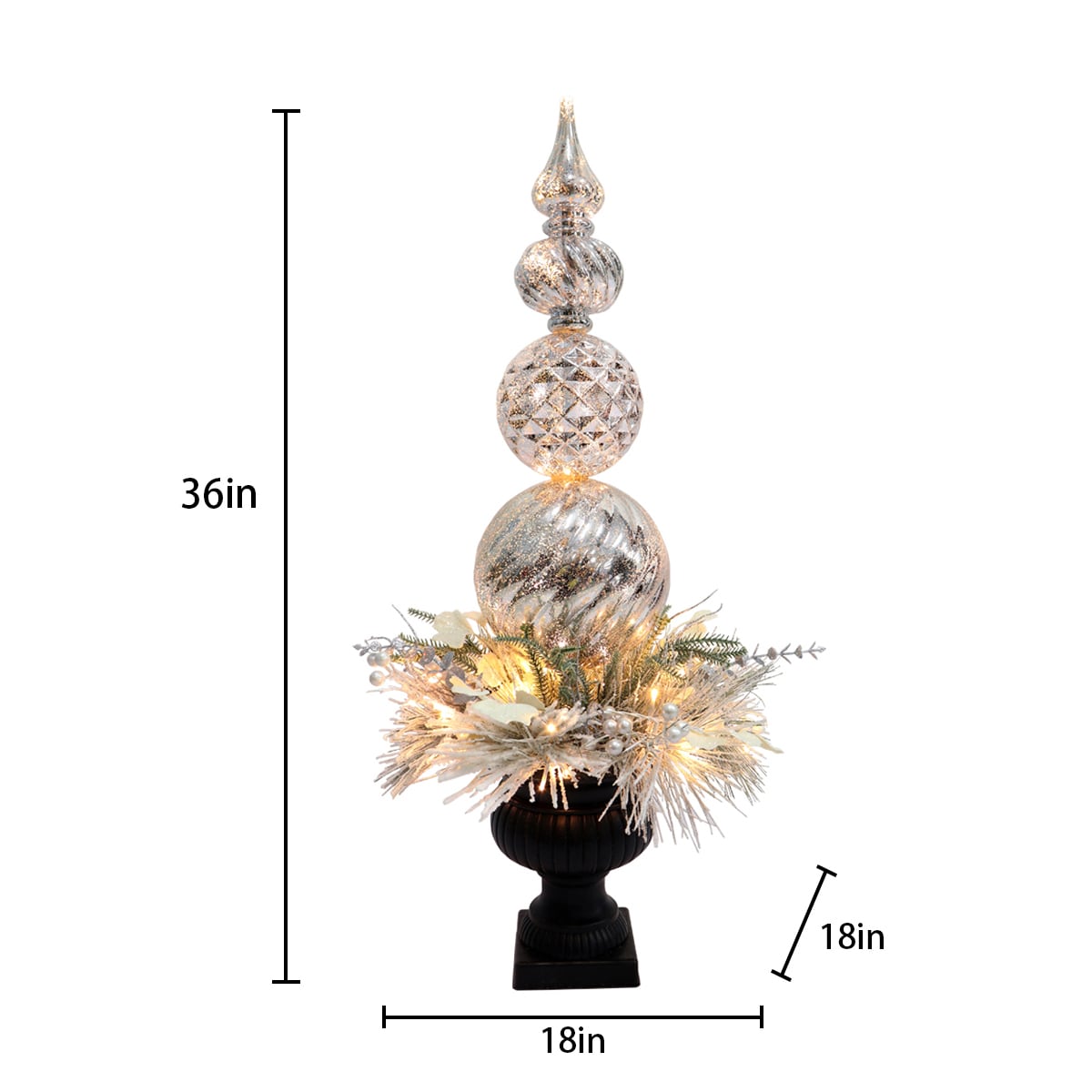Holiday Living W14M0273 Artificial-Christmas-Trees - View #3