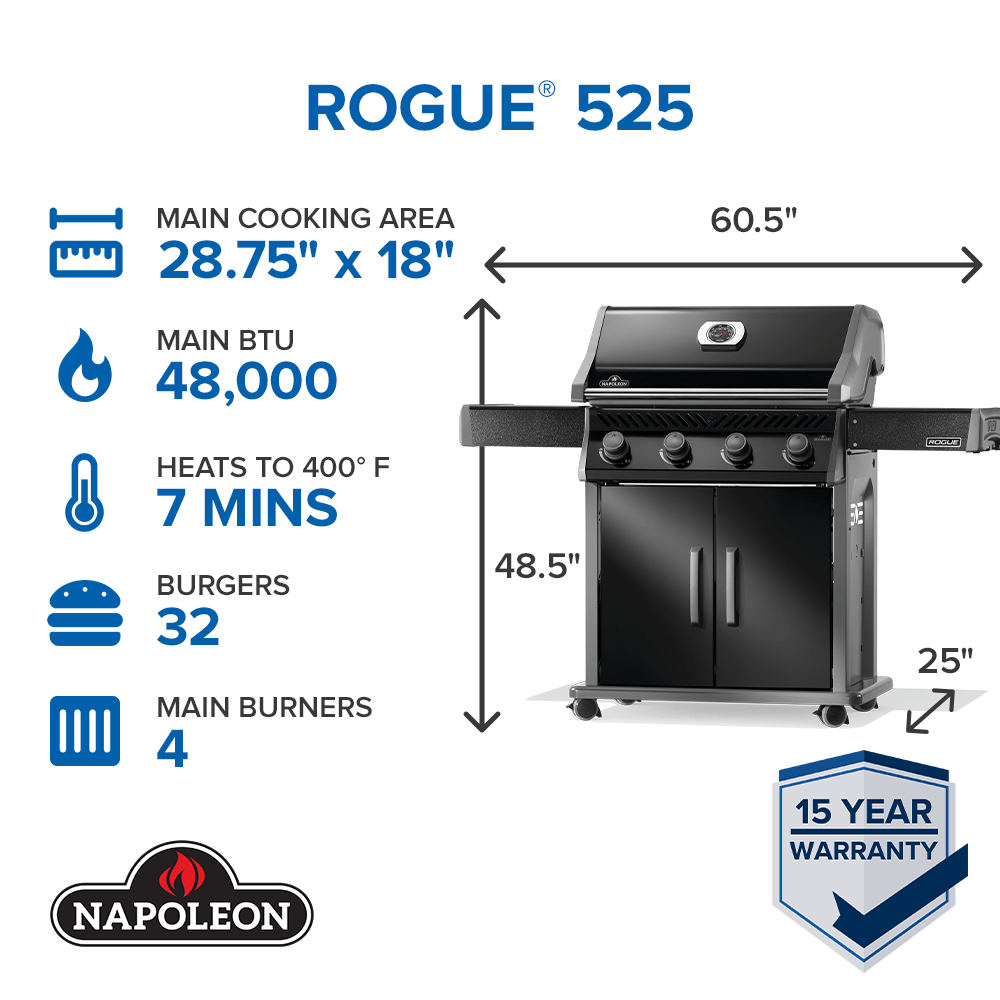 NAPOLEON R525PK-2-SS Gas-Grill - View #2