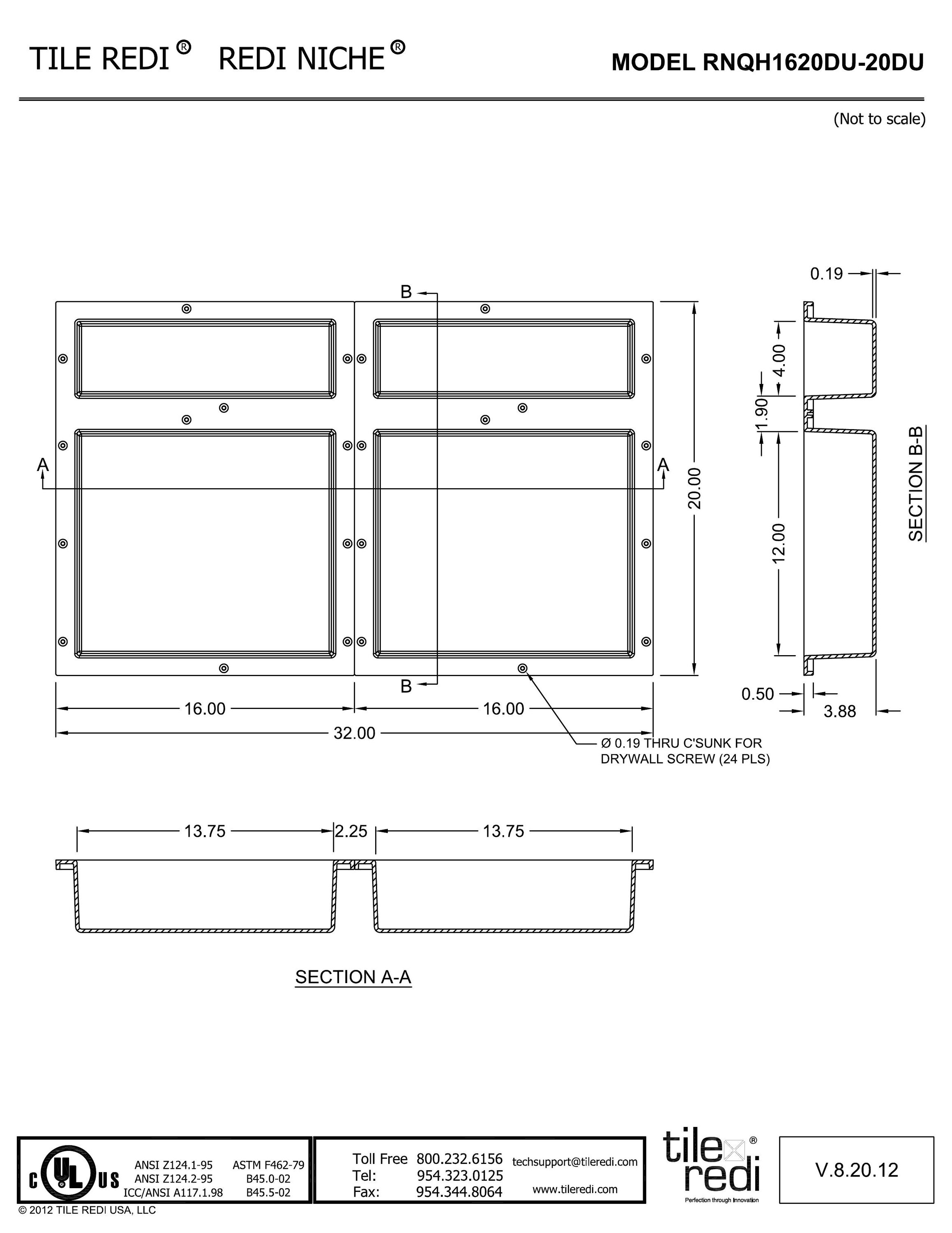 Tile Redi RNQH1620DU-20DU Shower-Accessories - View #5