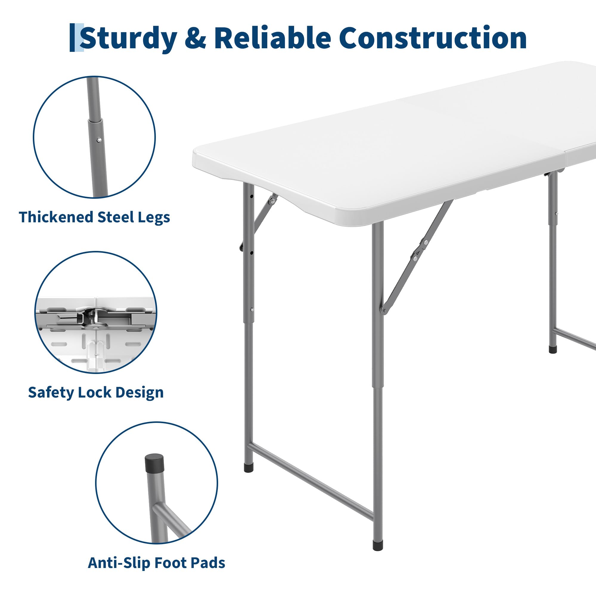 GarveeLife CLJ-ZZMNFZ-XGU16KU Folding-Tables - View #4