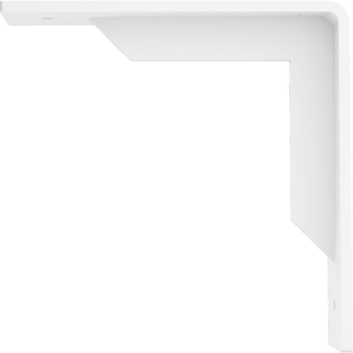 Ekena Millwork BKTM02X08X08STPWH Mending-Plates-Brackets-Braces - View #4