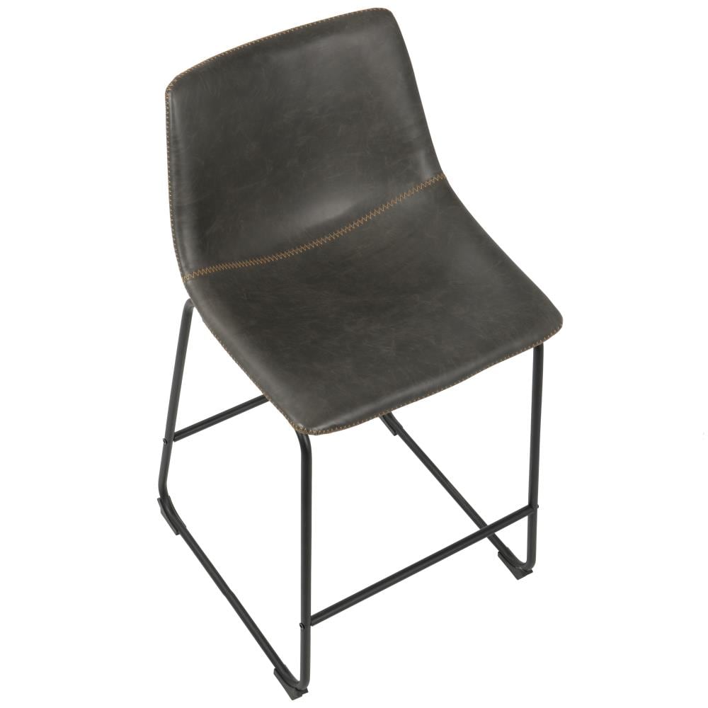 LumiSource B26-DUKZ BK+GY2 stools - View #7