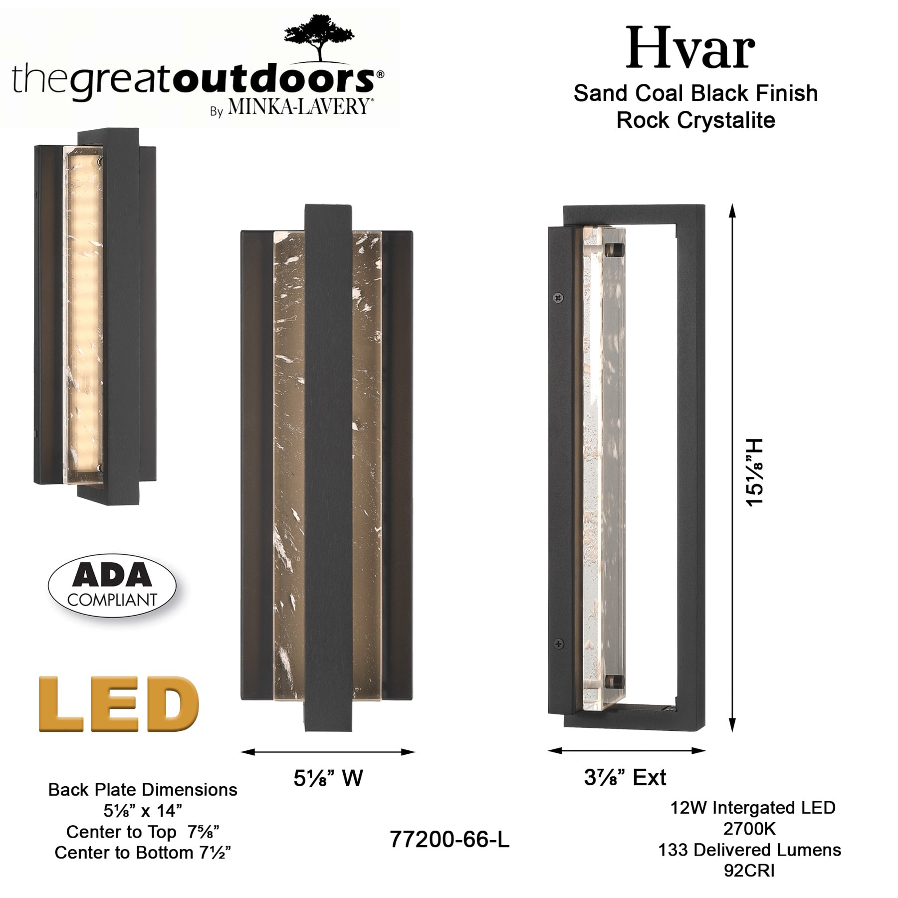 The Great Outdoors 77200-66-L Outdoor-Wall-Lighting - View #11