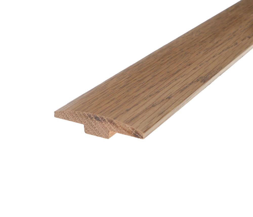 Flexco LTLTM0038 Naples 0.28-in T x 2-in W x 78-in L Solid Wood T-moulding