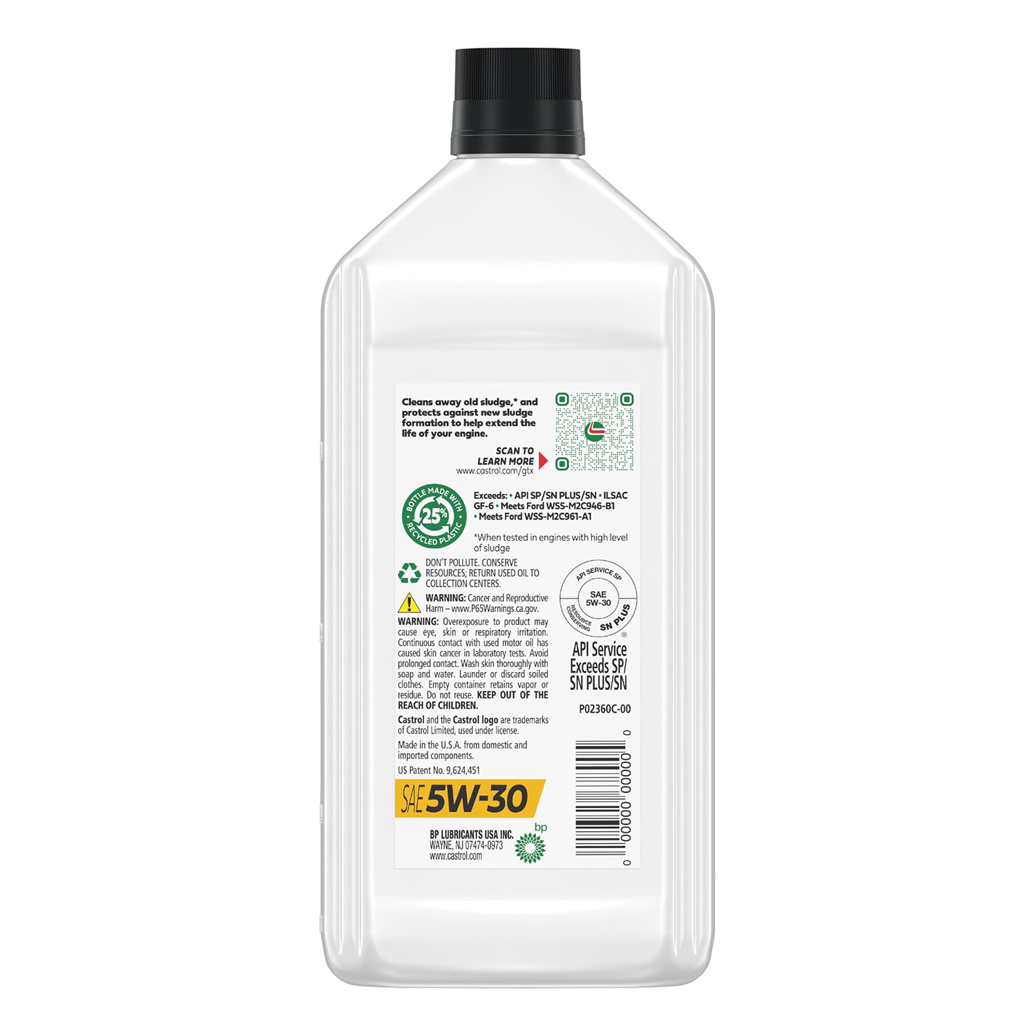 CASTROL 1-Quart 5W-30 Advanced Full Synthetic Motor Oil in the Motor Oil u0026  Additives department at Lowes.com