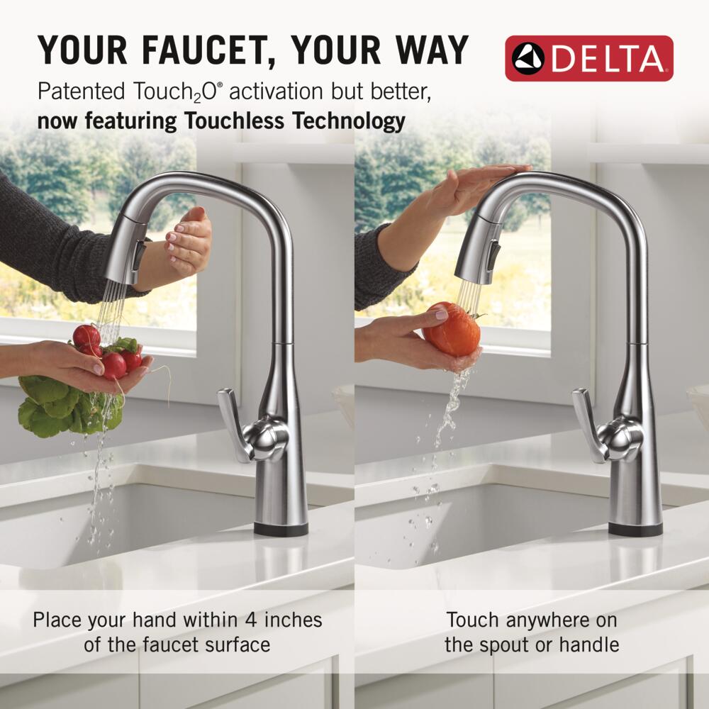 Delta 9176TL-AR-PR-DST Kitchen-Faucets - View #3