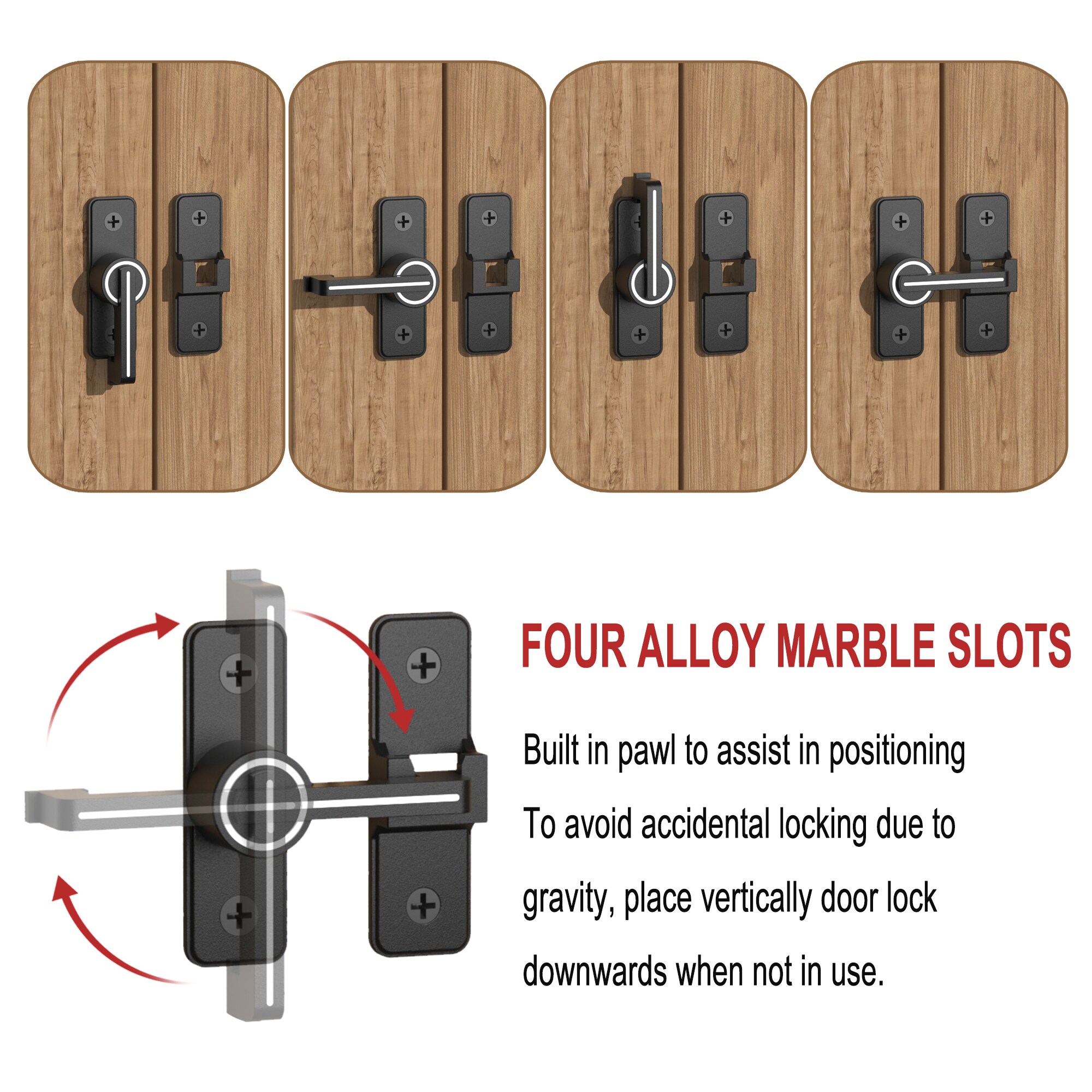WINSOON LDL180 Barn-Door-Roller-Kits - View #4