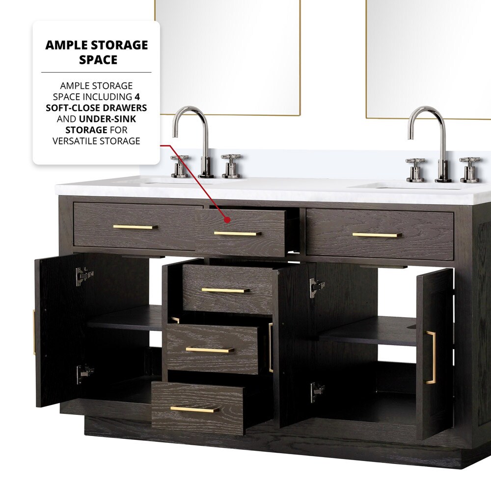 Lexora LVGI60DK201 Bath-Vanity-Combo - View #8
