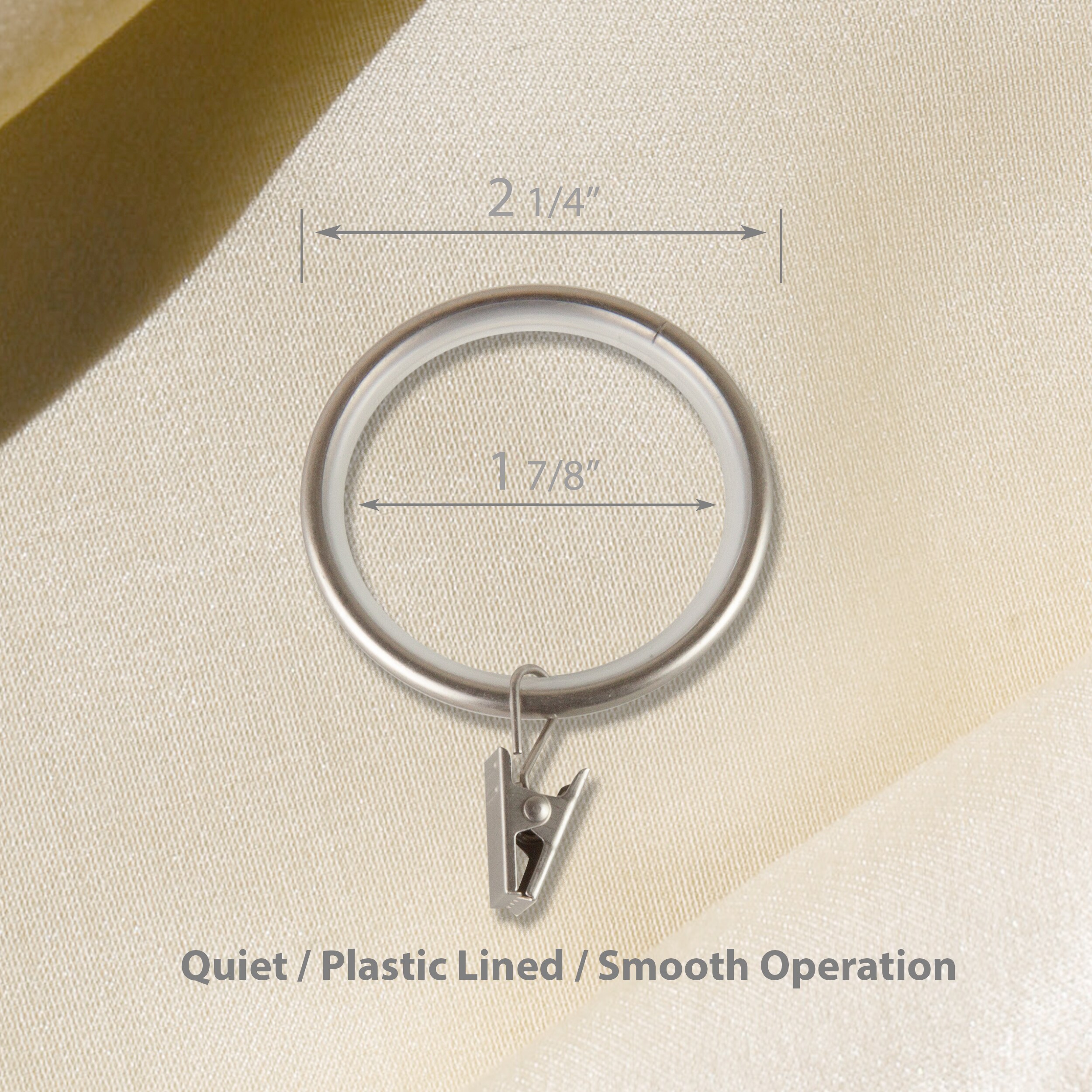 Hart & Harlow L-DR38-15 Curtain-Rings - View #2