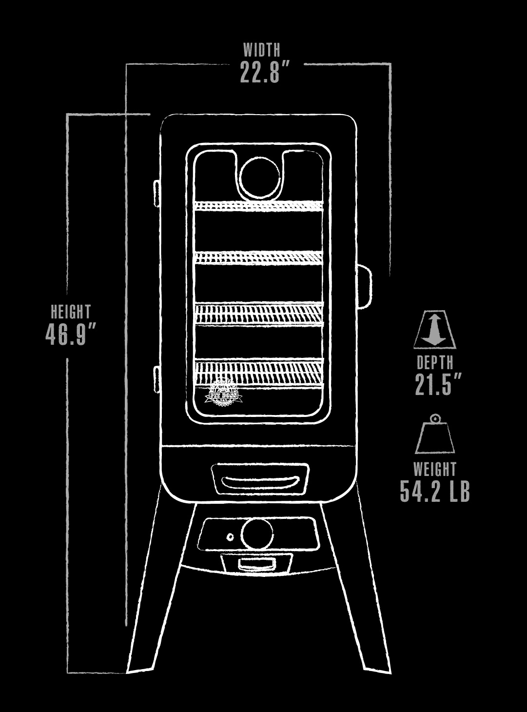 Pit Boss 10773 Gas-Vertical-Smokers - View #6