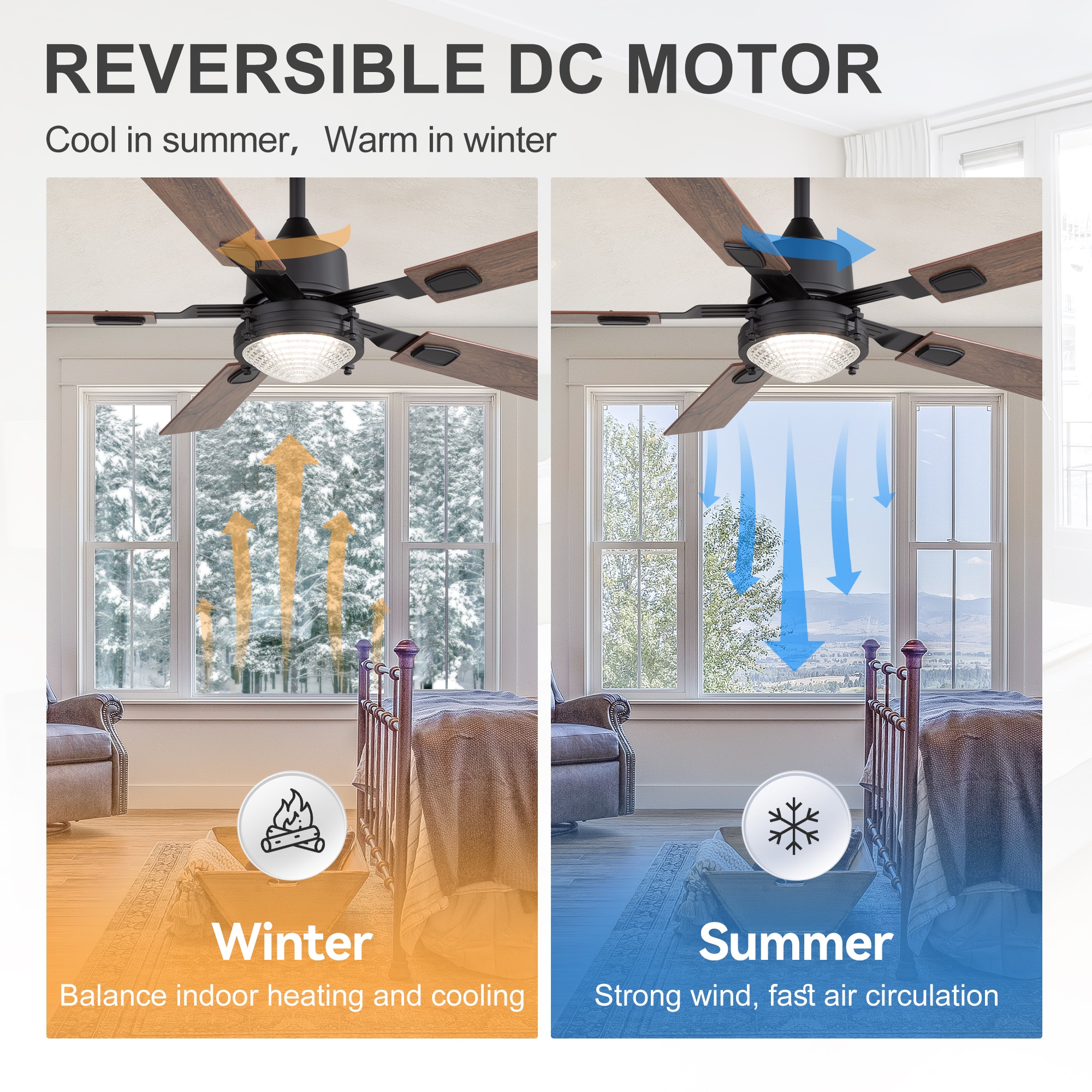 Breezary 33030-WH Ceiling-Fans - View #5