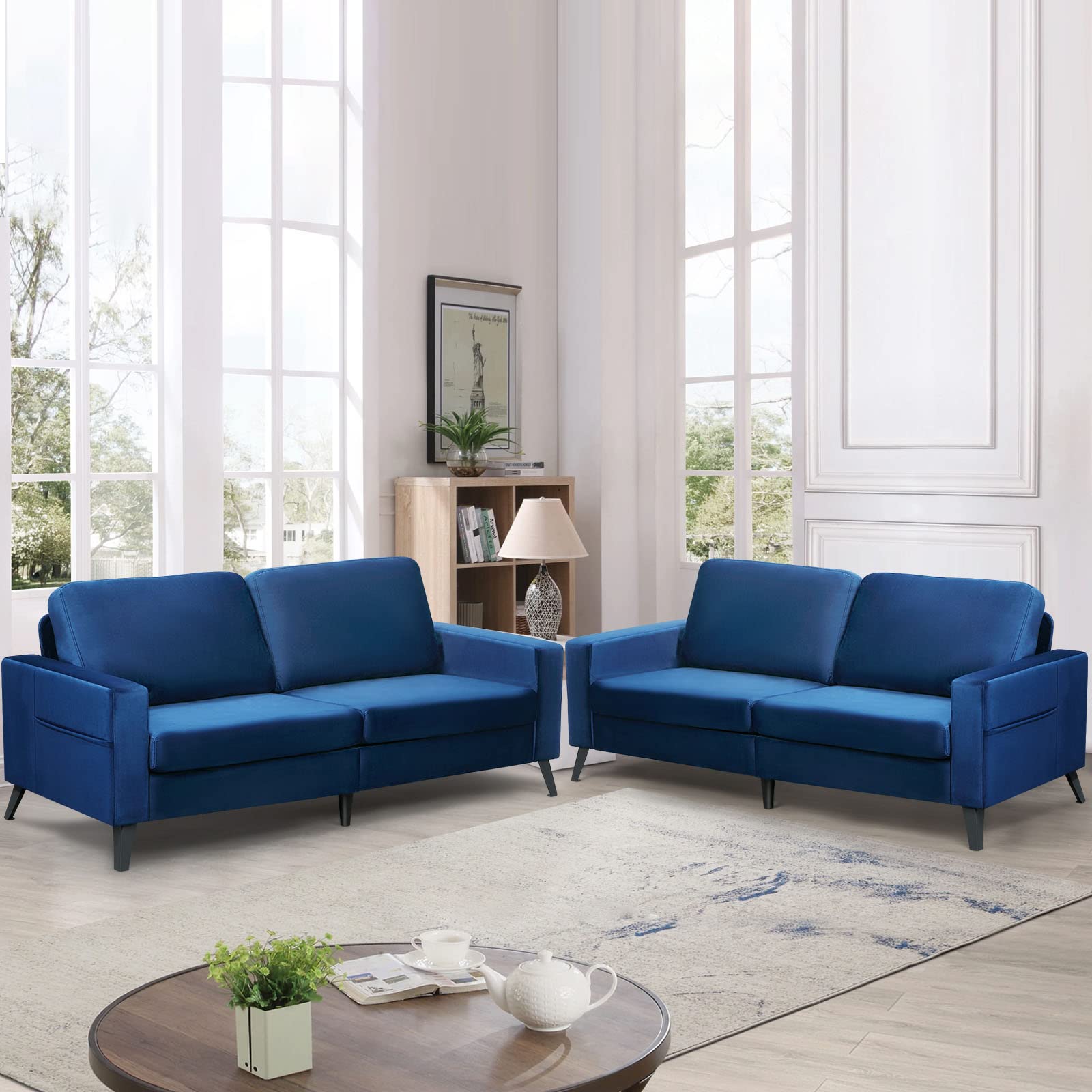 AECOJOY 13136BU-LS01 Sofas-Loveseats - View #4