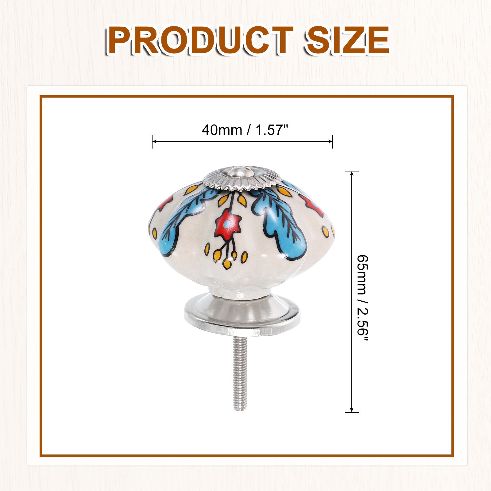 Unique Bargains S25093002UX0992 Cabinet-Knobs - View #2