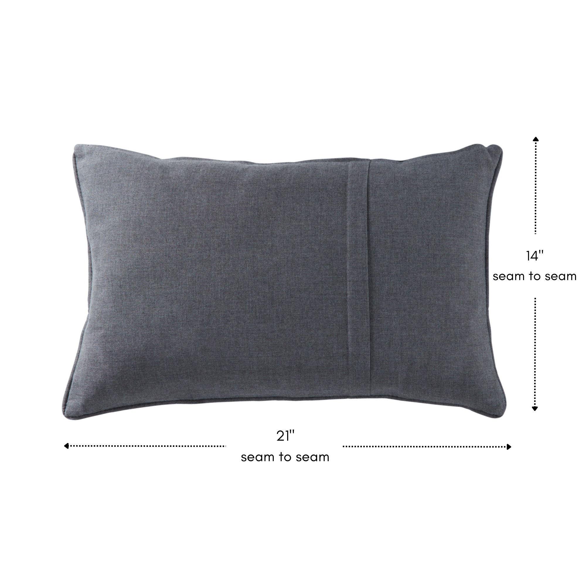Greendale Home Fashions SP5811S2-SLATE Outdoor-Accent-Pillows - View #6