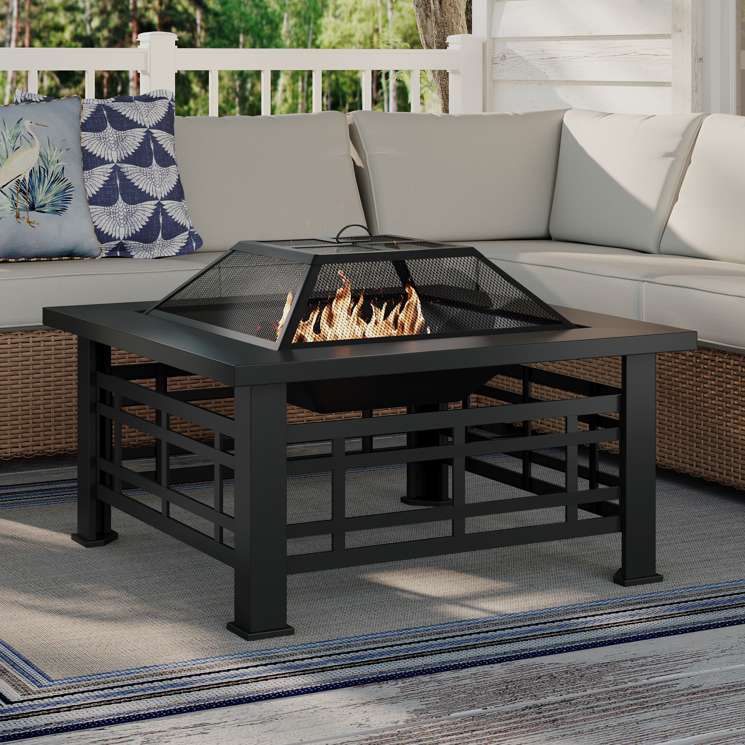 Master Forge WAD2028L Outdoor-Woodburning-Firepits - View #5