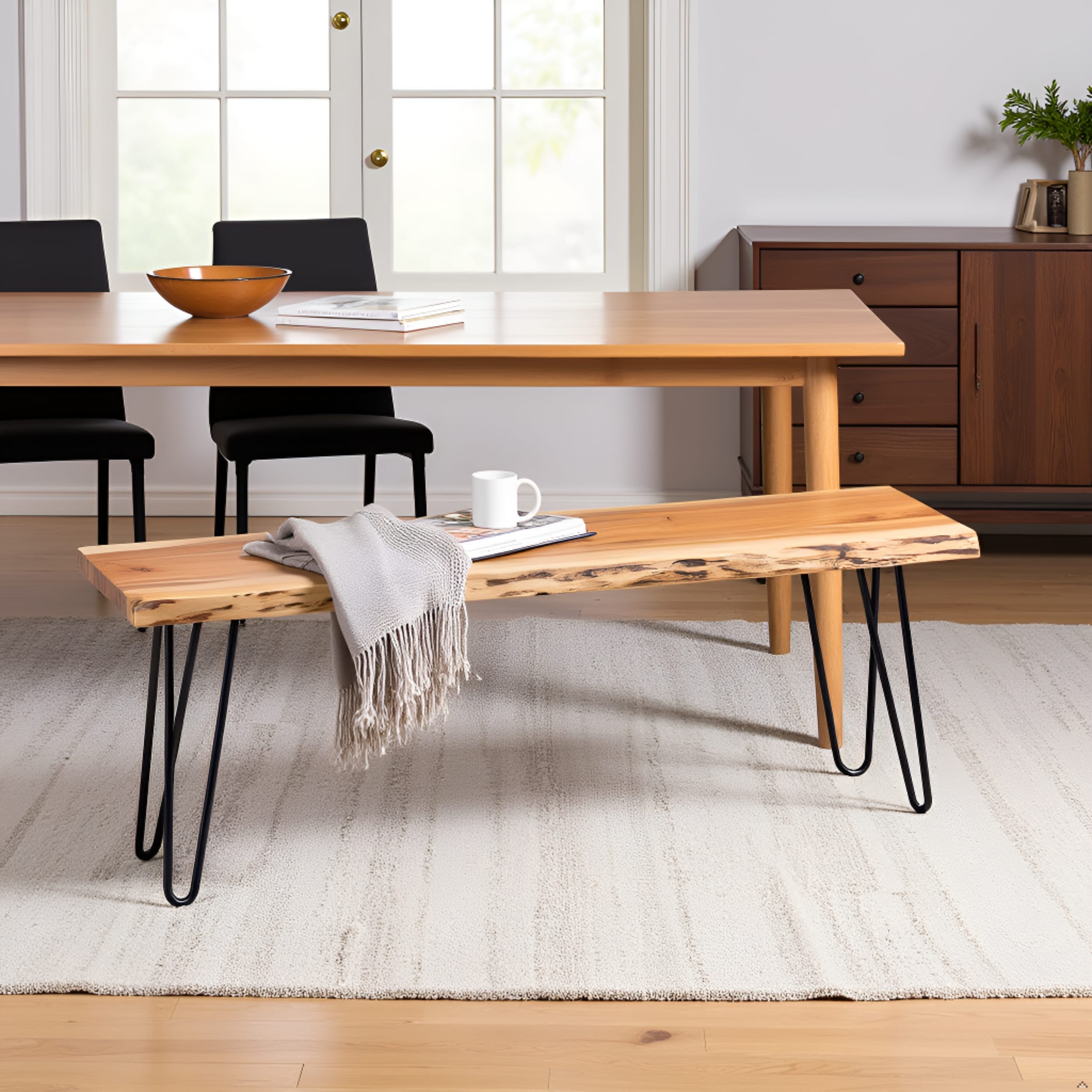 Alaterre Furniture AWDD0420 bench - View #6