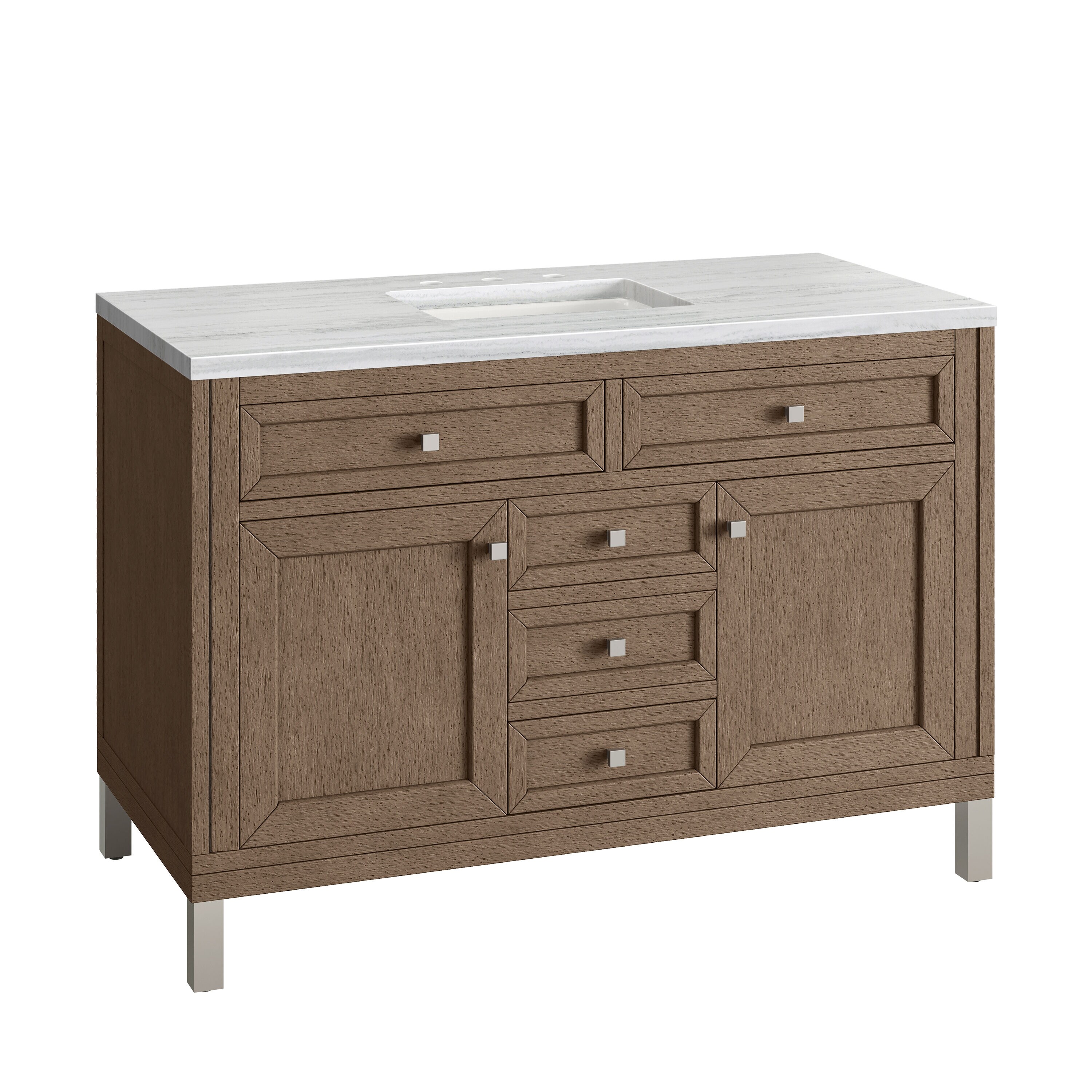 James Martin Vanities 305-V48-WWW-3AF Bath-Vanity-Combo - View #11