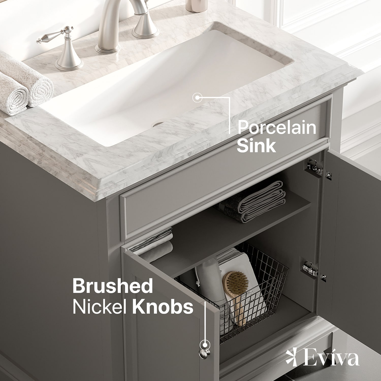 Eviva EVVN707-30GR Bath-Vanity-Combo - View #4