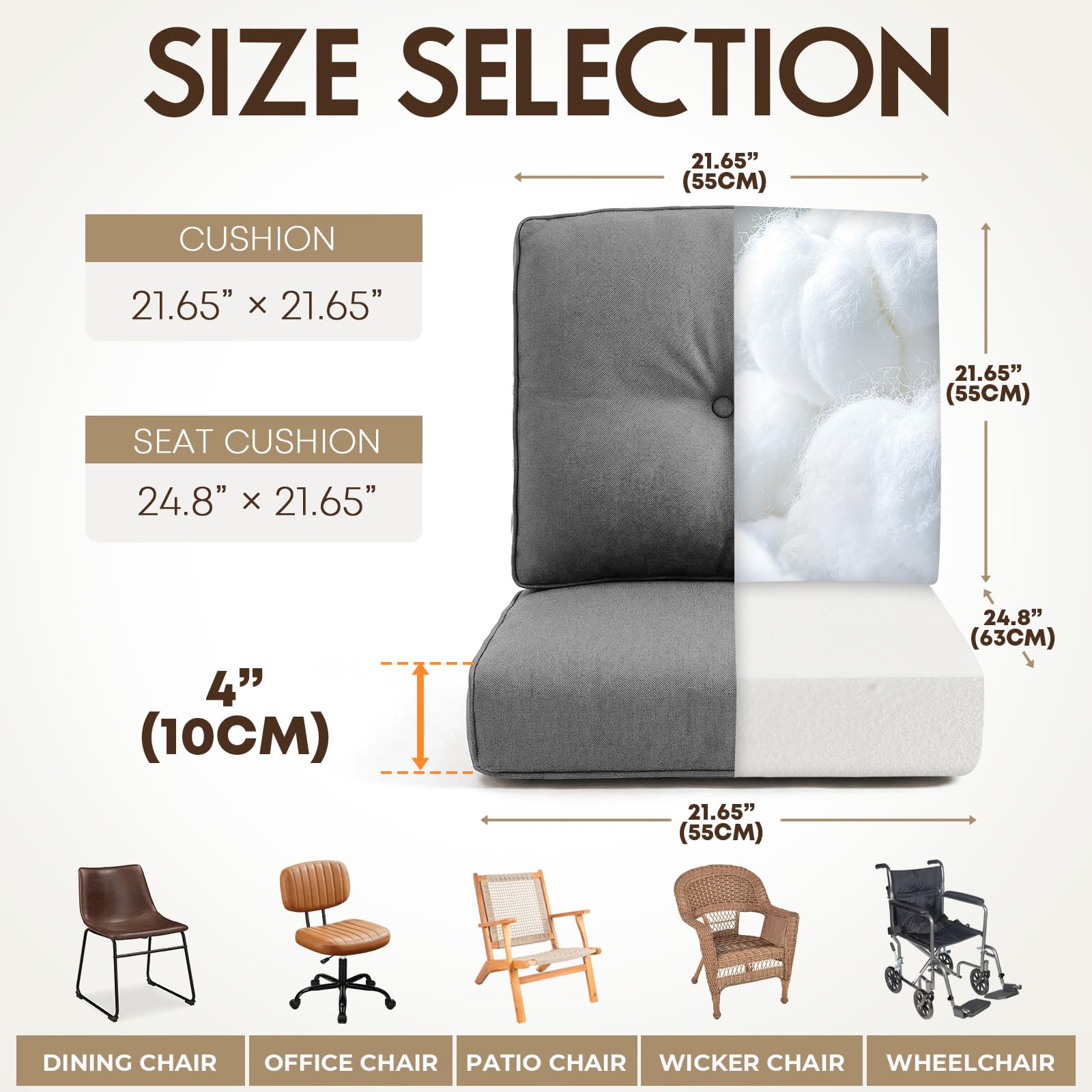 WZKZLH 5749848365821 Patio-Furniture-Cushions - View #2