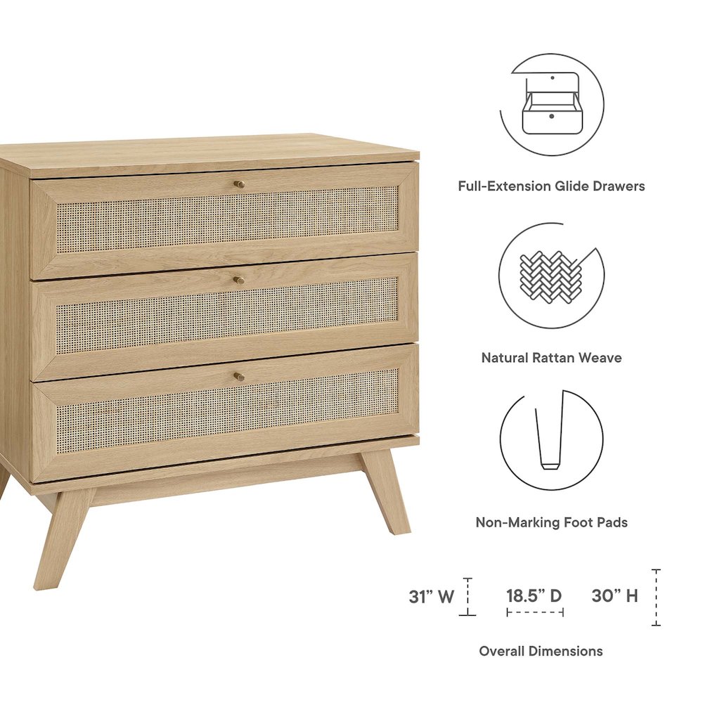 Modway MOD-7051-OAK dressers - View #2
