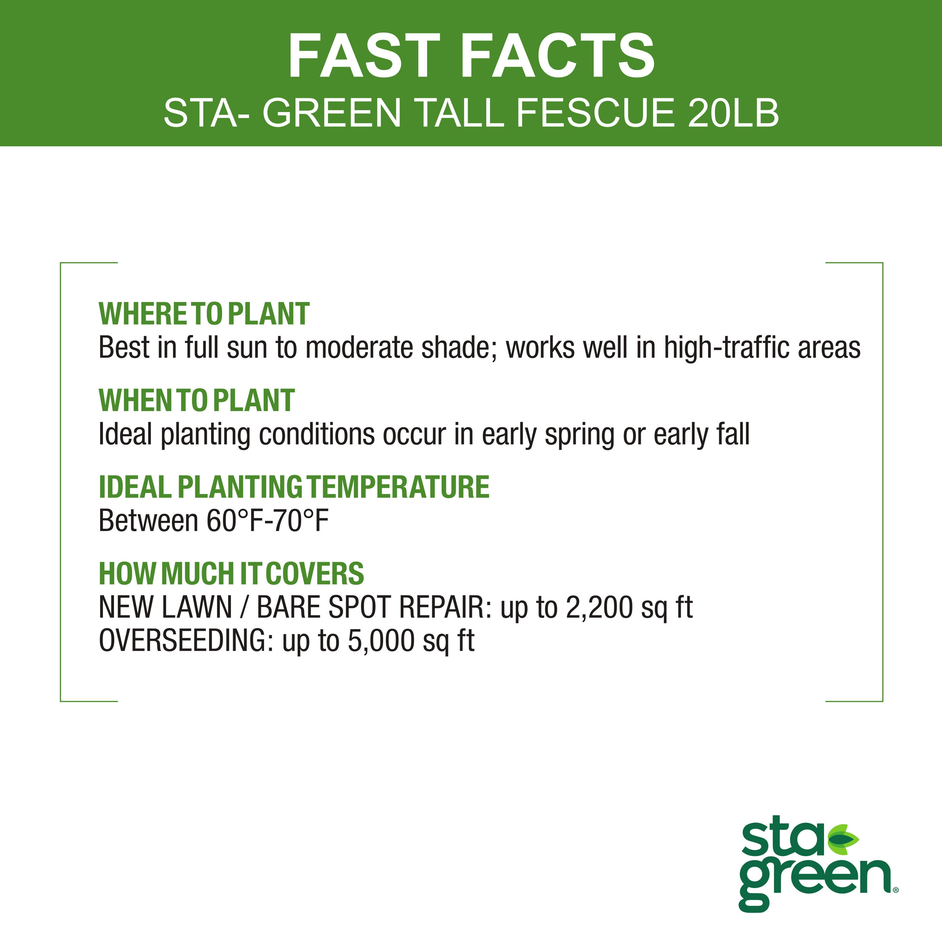 Sta-Green PS-TF20 Grass-Seed - View #3