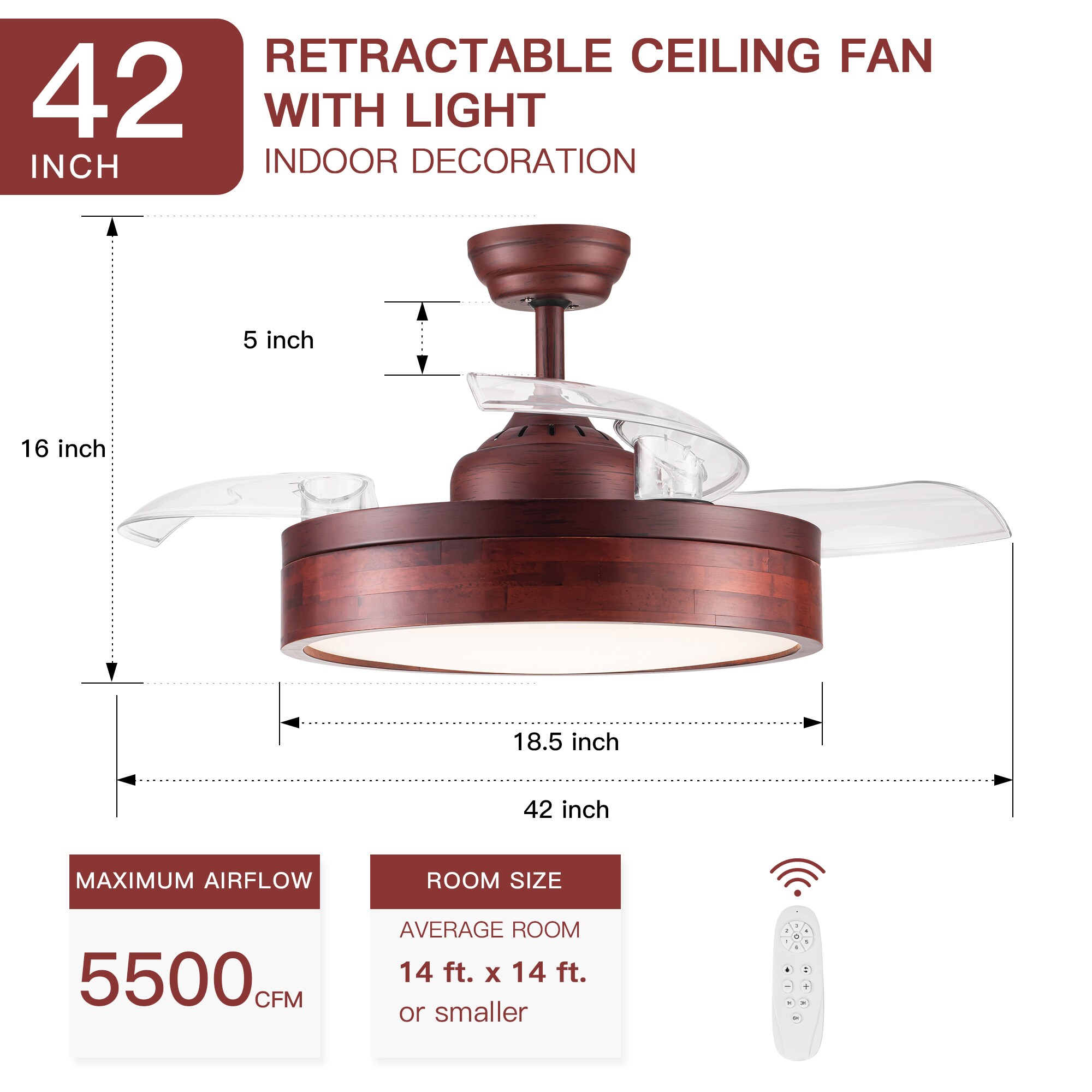 Yardreeze LOCK2307 Ceiling-Fans - View #12