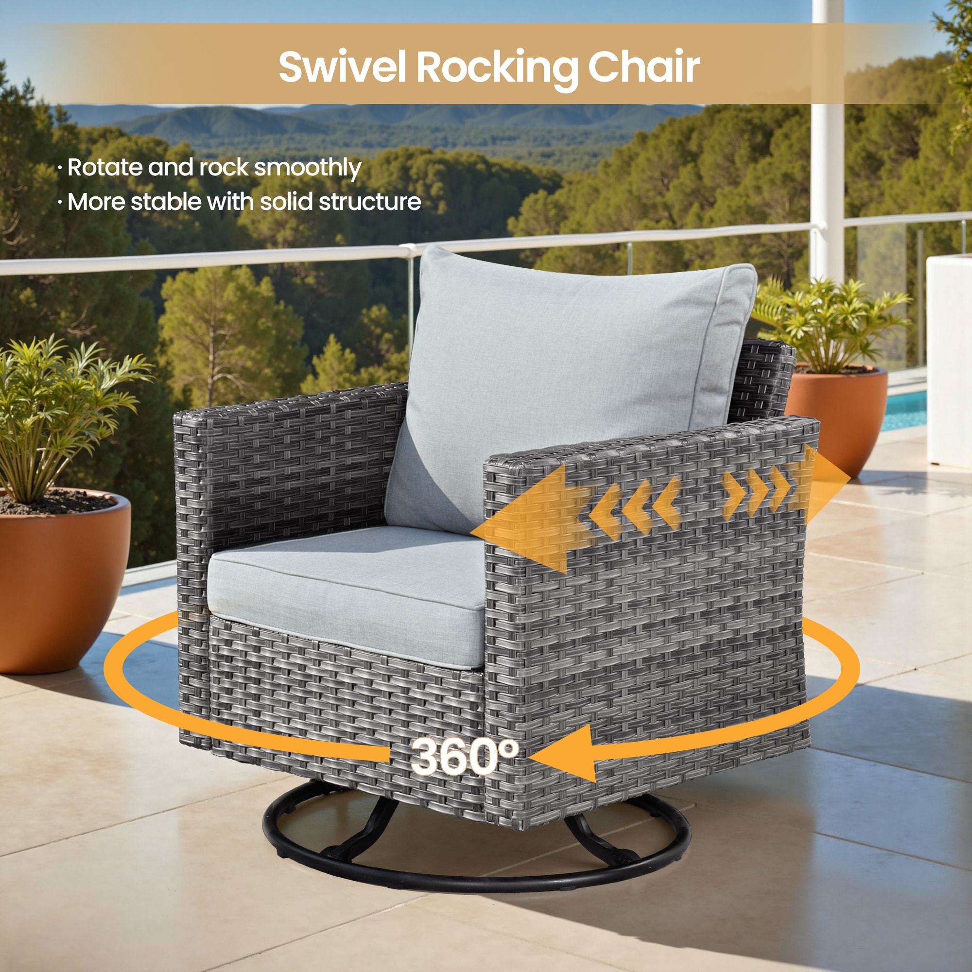 Pouuin SCFPGRSHOP700-10 Patio-Sofas-Daybeds - View #5