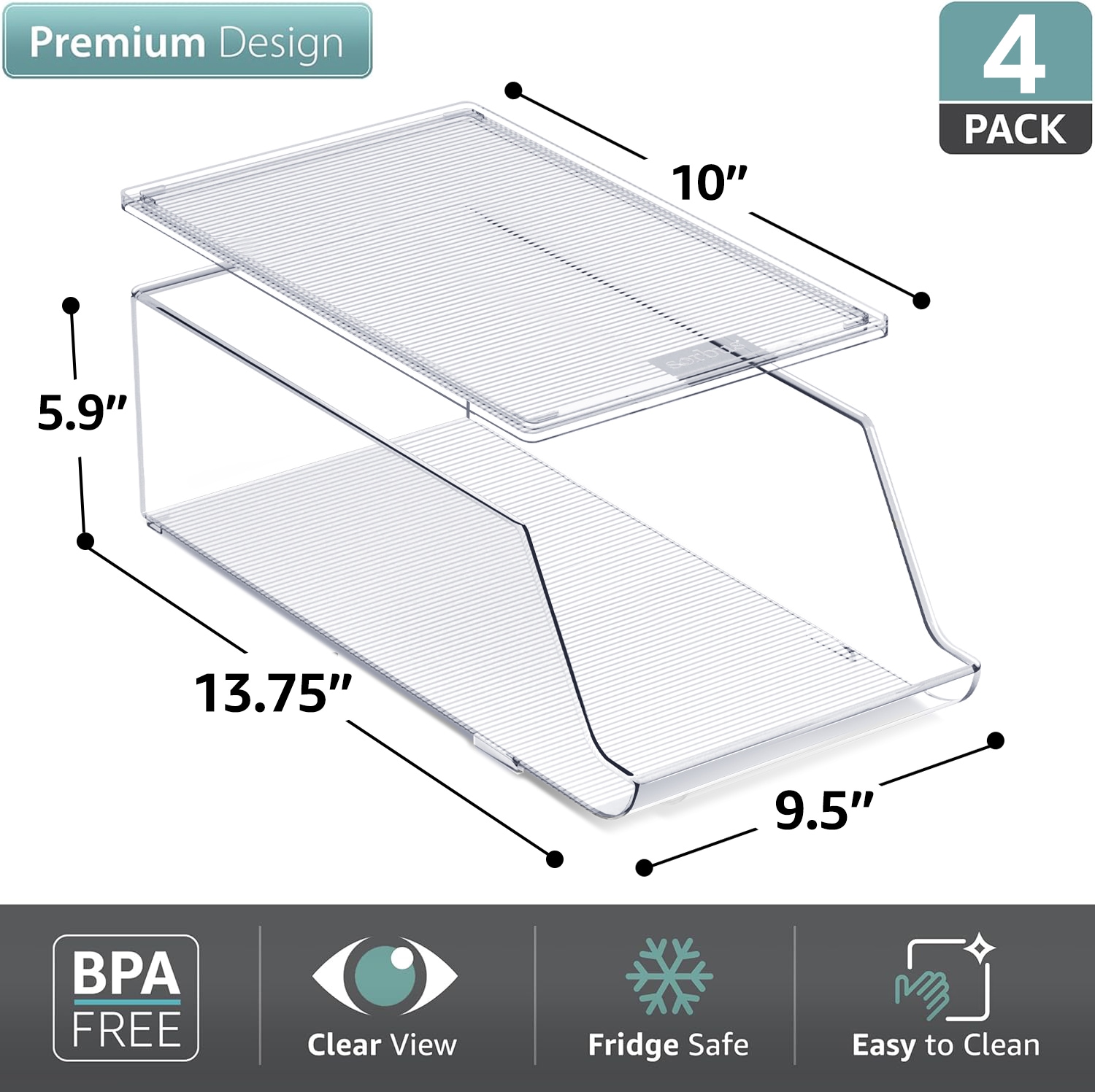 SORBUS 192405357480 Dining-Kitchen-Storarge - View #2