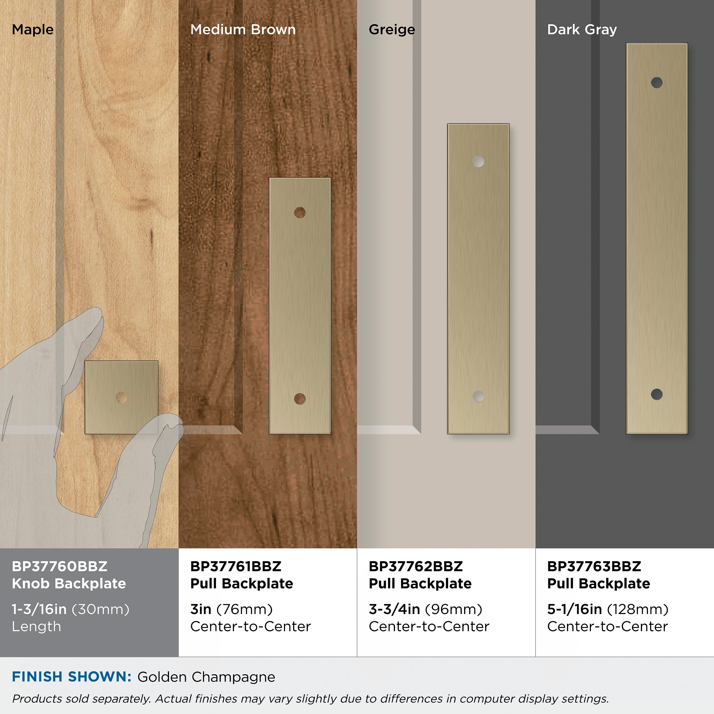 Amerock BP37760BBZ Drawer-Hardware - View #7