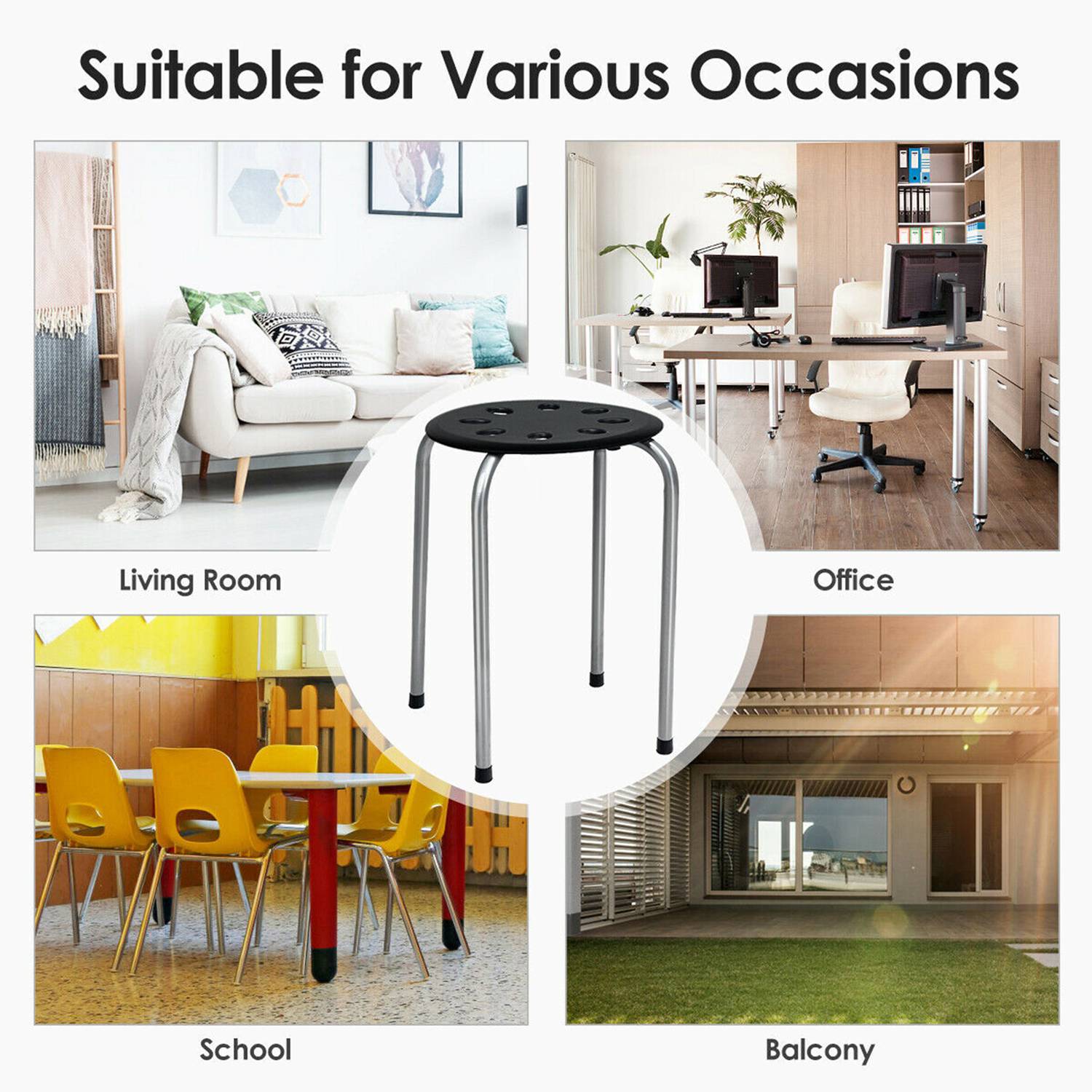 Costway CSHY000272 stools - View #6