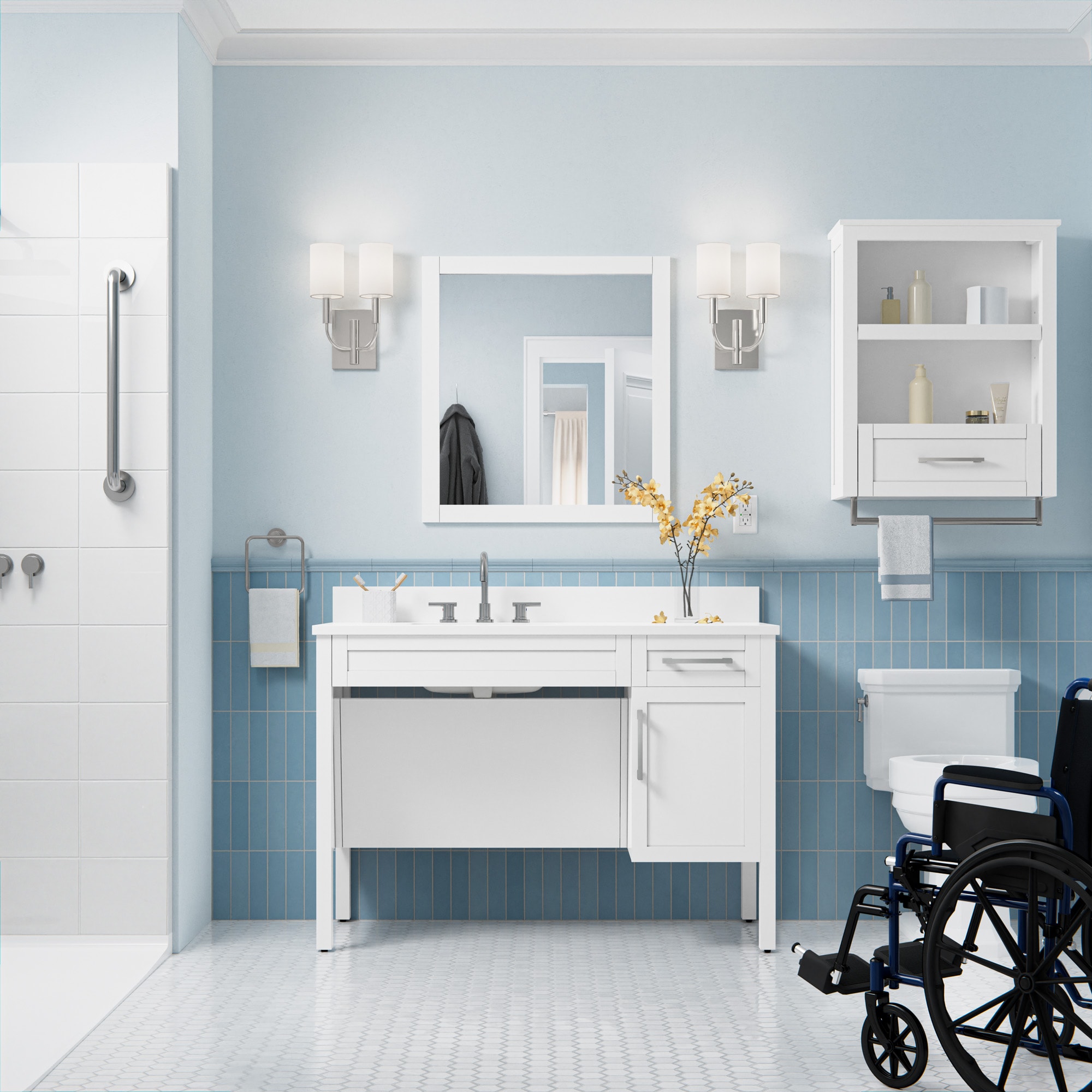 allen + roth 1815VA-48-201 Bath-Vanity-Combo - View #12