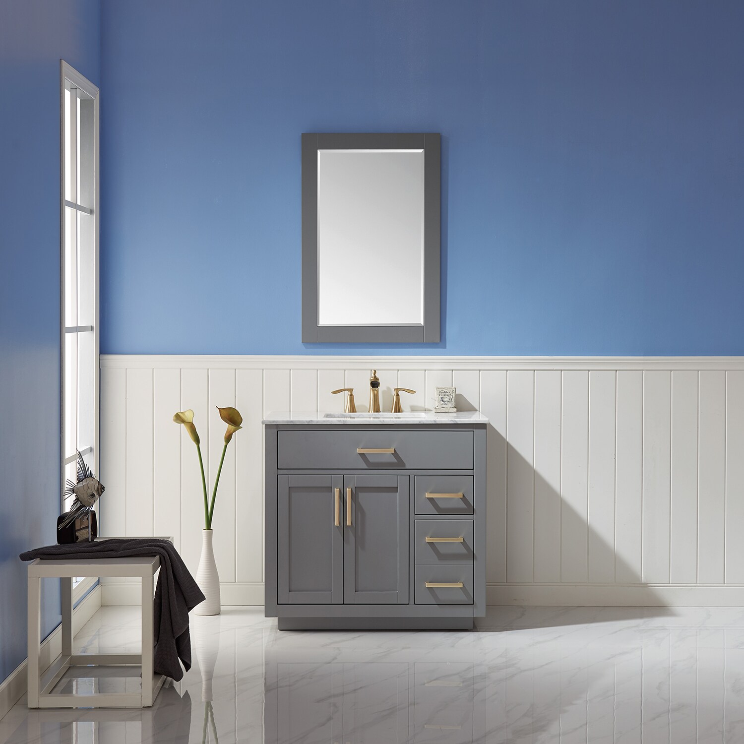 Altair 531036-GR-CA Bath-Vanity-Combo - View #8