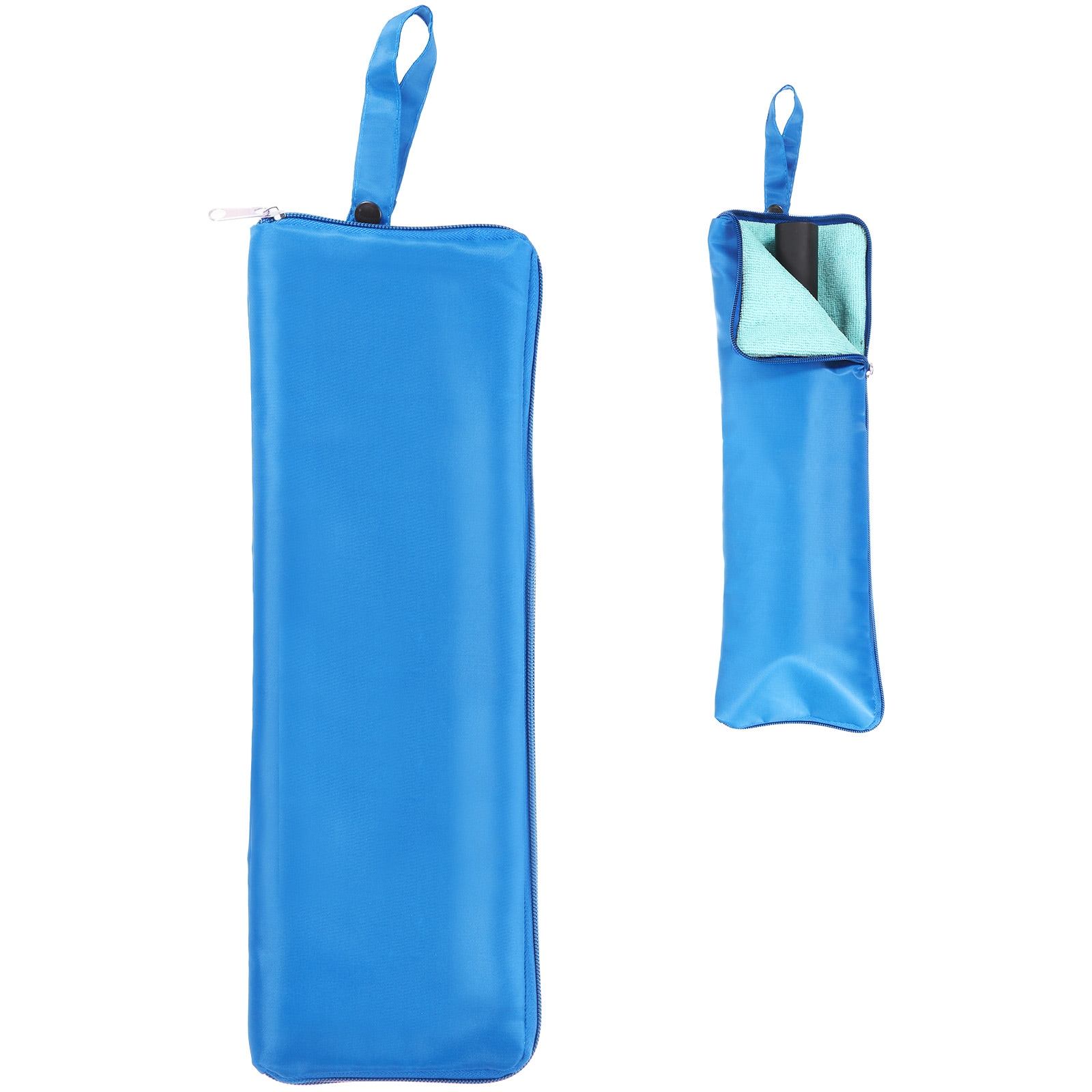 Unique Bargains - Wet Umbrellas Bag 11 x 5 Inch Waterproof Oxford Cloth Reversible Umbrellas Slee...