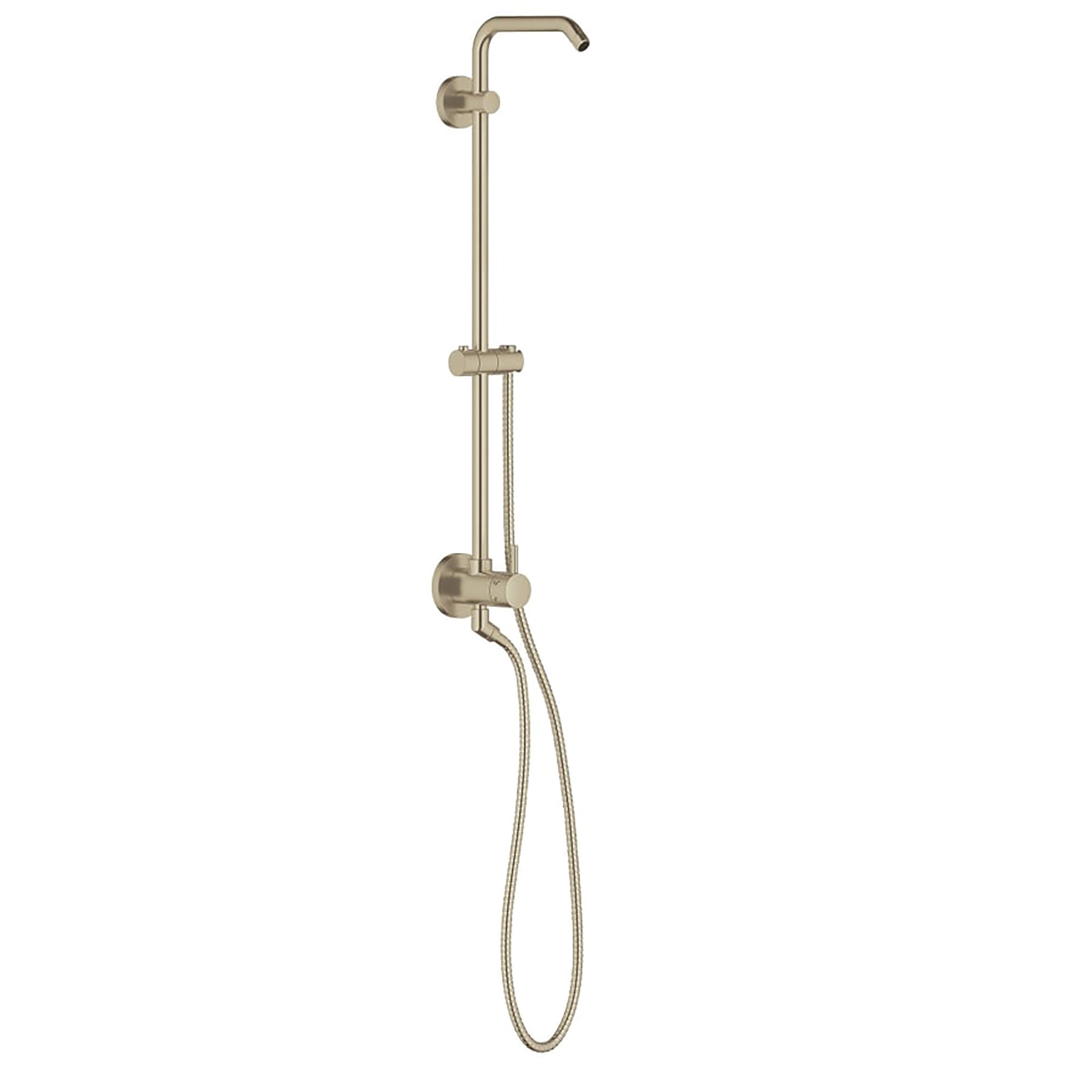 GROHE 26487EN0 Retro-Fit Brushed Nickel 1-handle Shower Set Faucet (Valve Not Included)