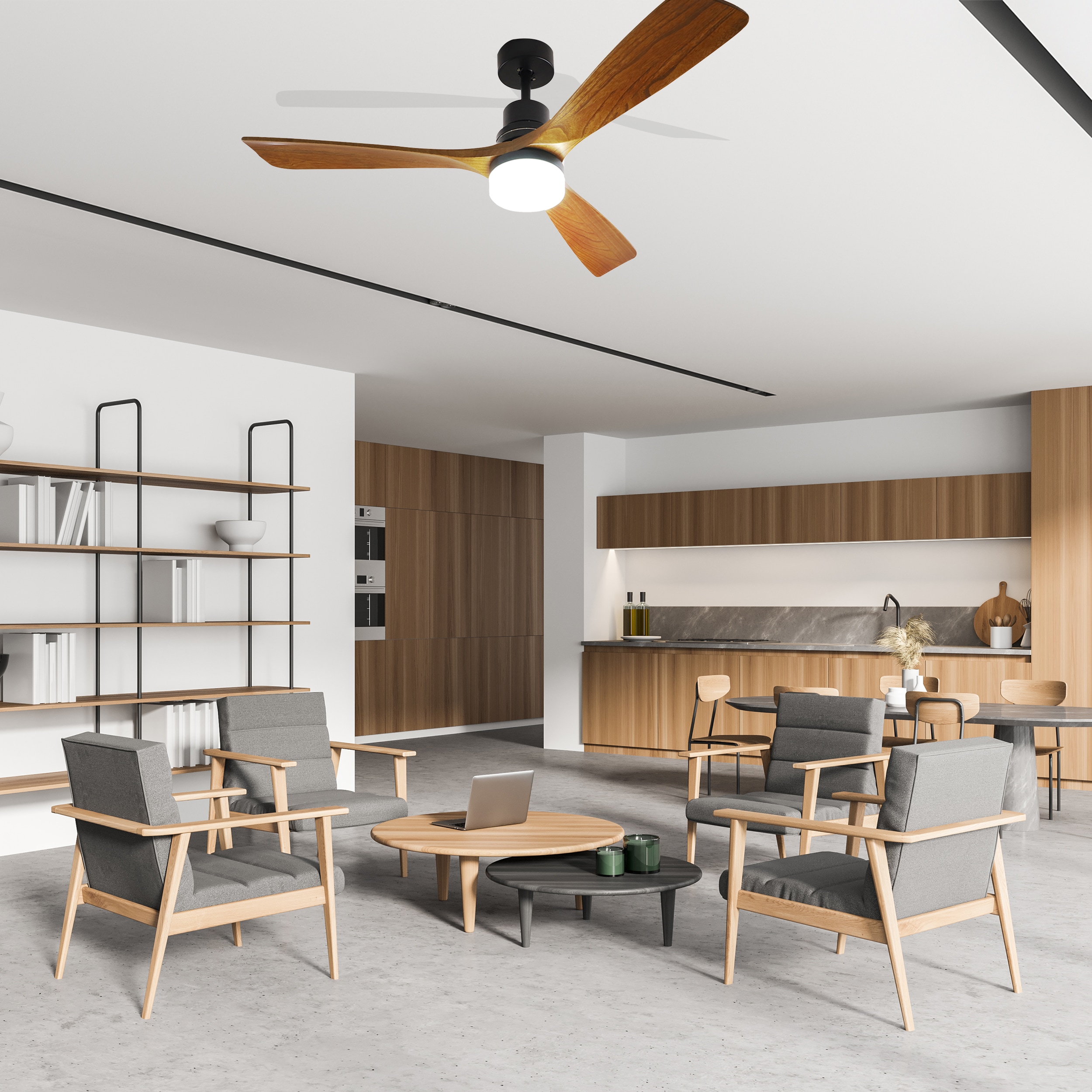 Utopia 4niture HAZPJSFL5209ACR1LED Ceiling-Fans - View #6