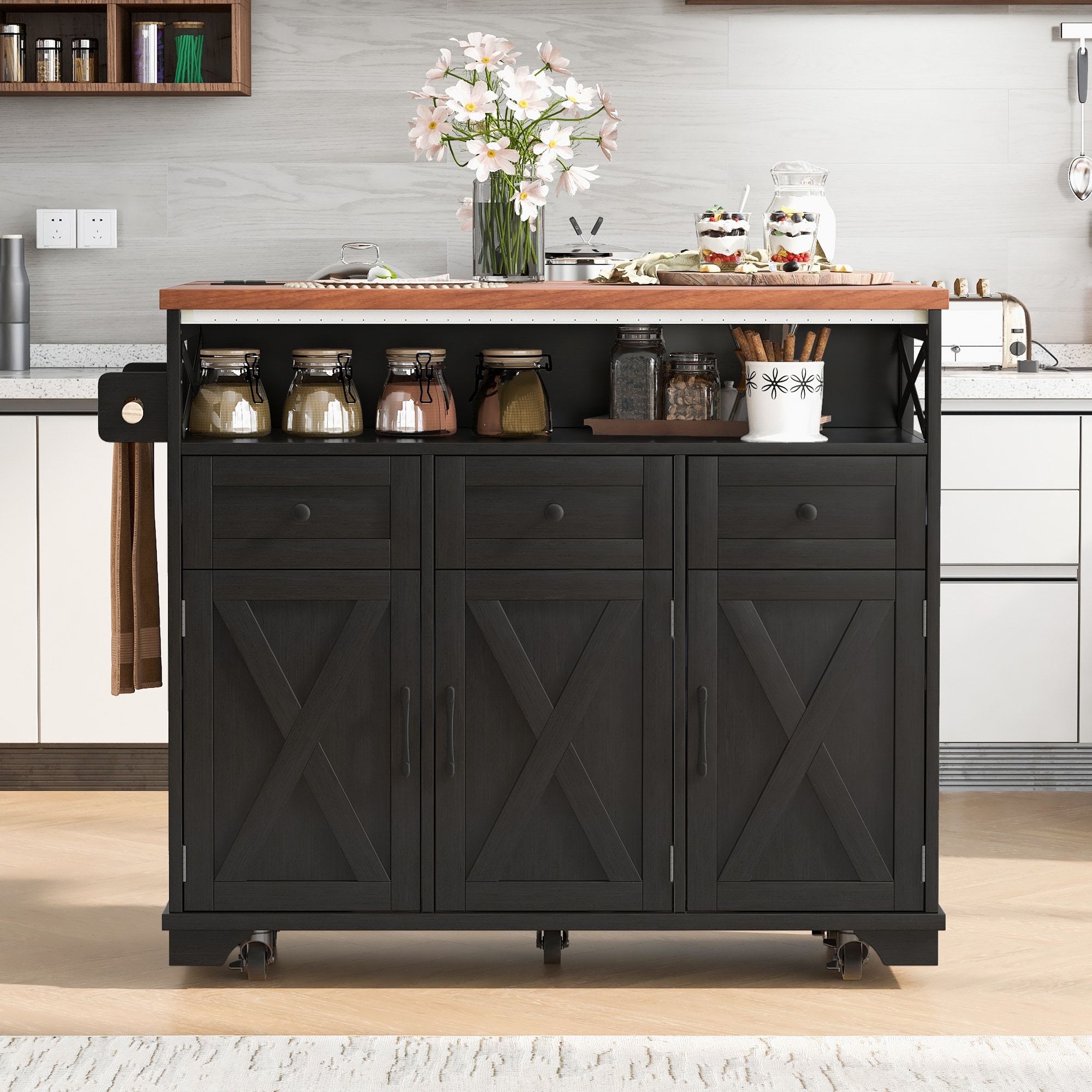 SINOFURN SYB260087BK Kitchen-Furniture - View #2