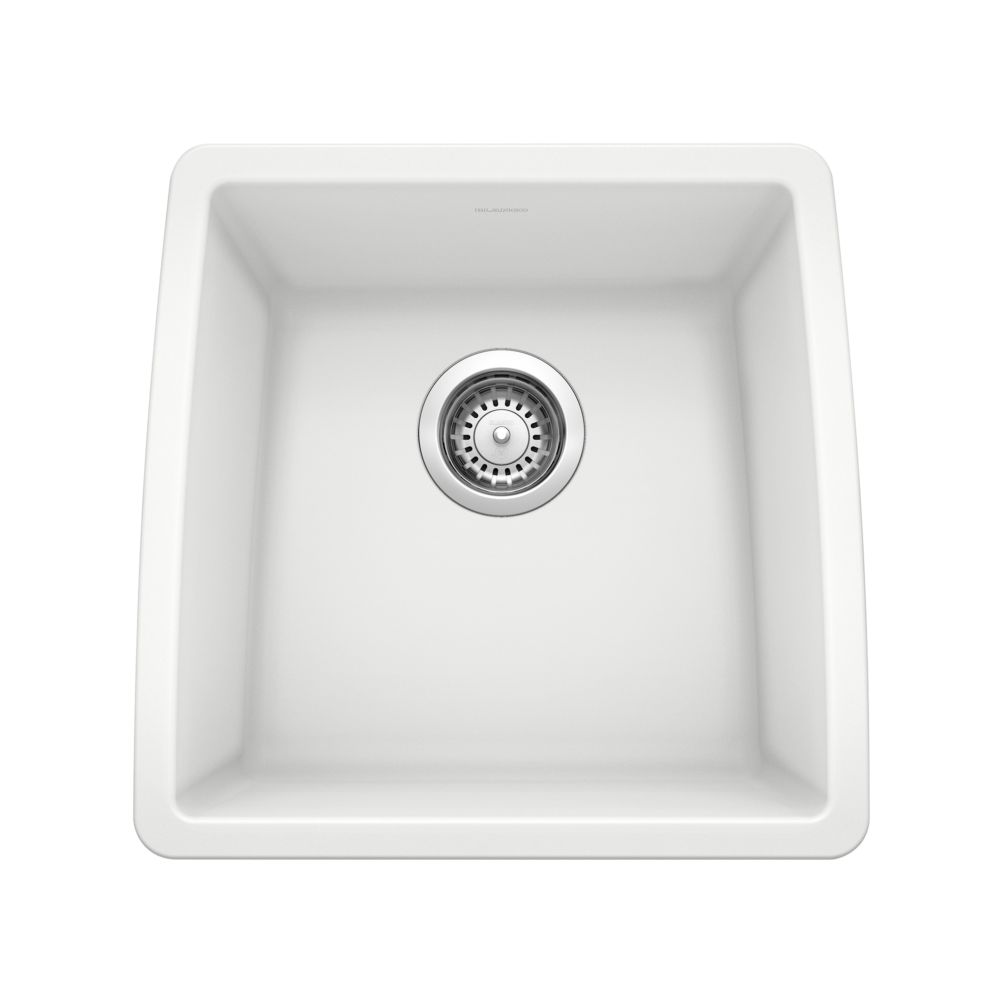 BLANCO 440081 Performa 17.5-in L x 17.0-in W Granite No Faucet Hole Undermount Residential Bar Sink