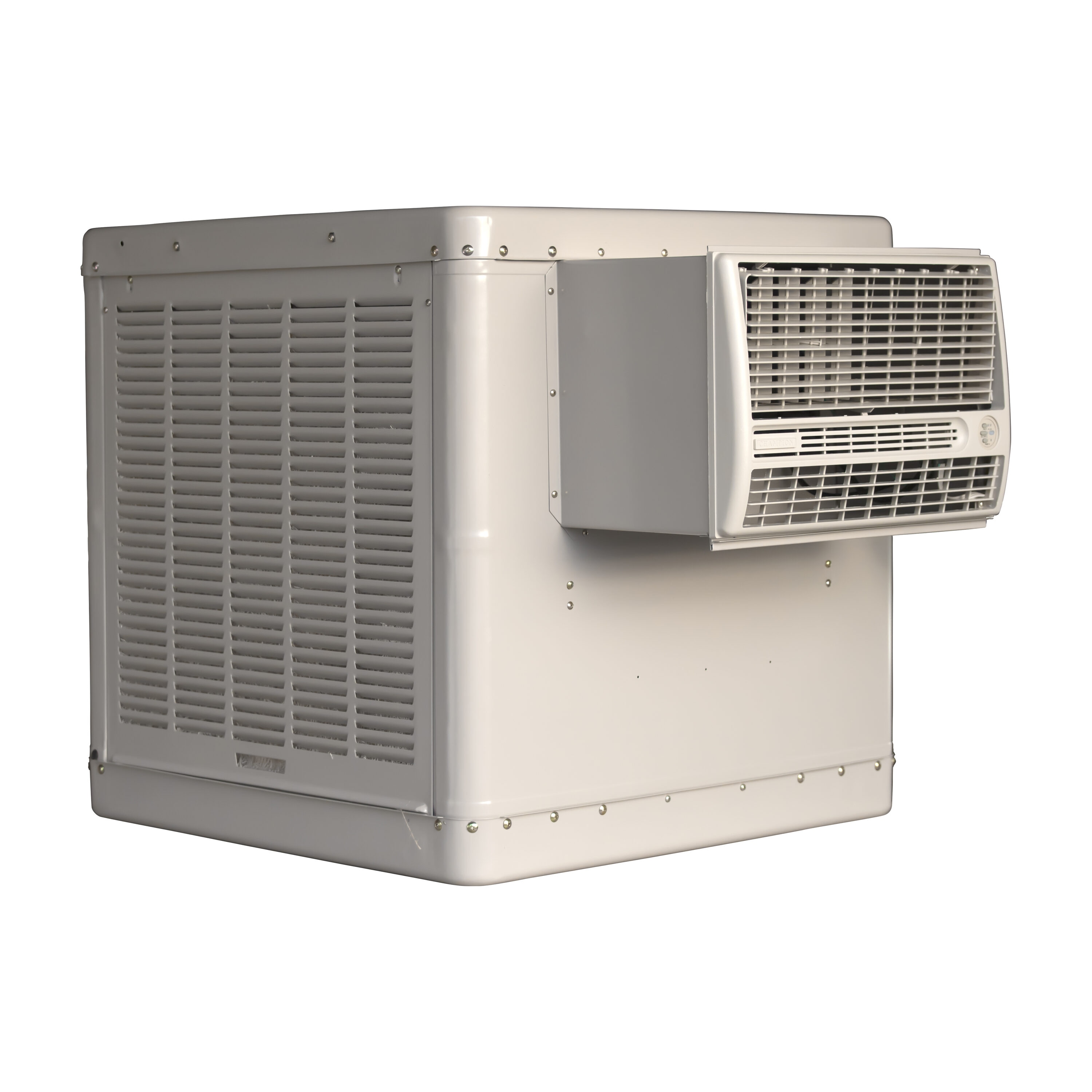 Essick Air 4200-CFM 2-Speed Outdoor Window Evaporative Cooler for 1400 ...