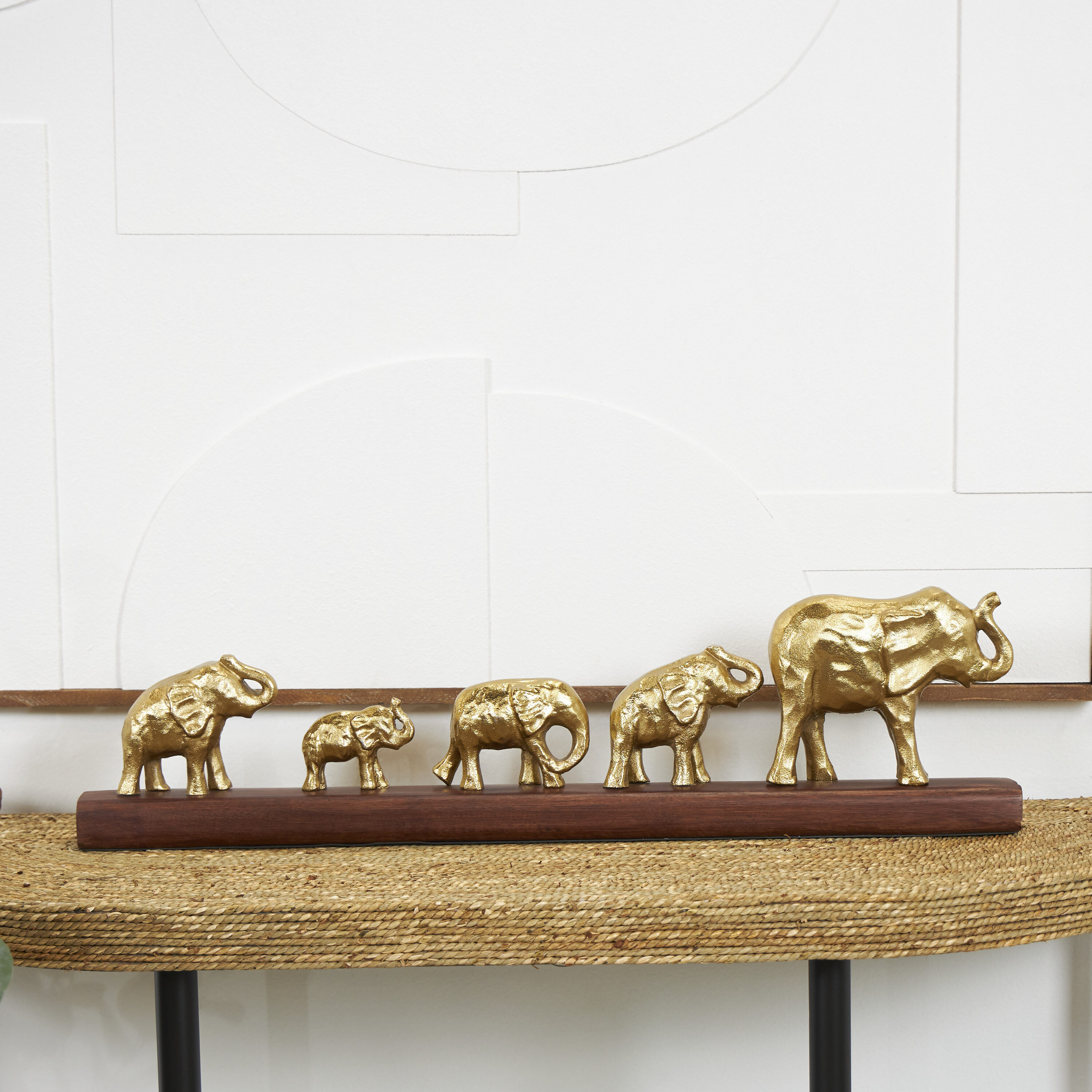 Grayson Lane 822224 Gold Aluminum Glam Sculpture