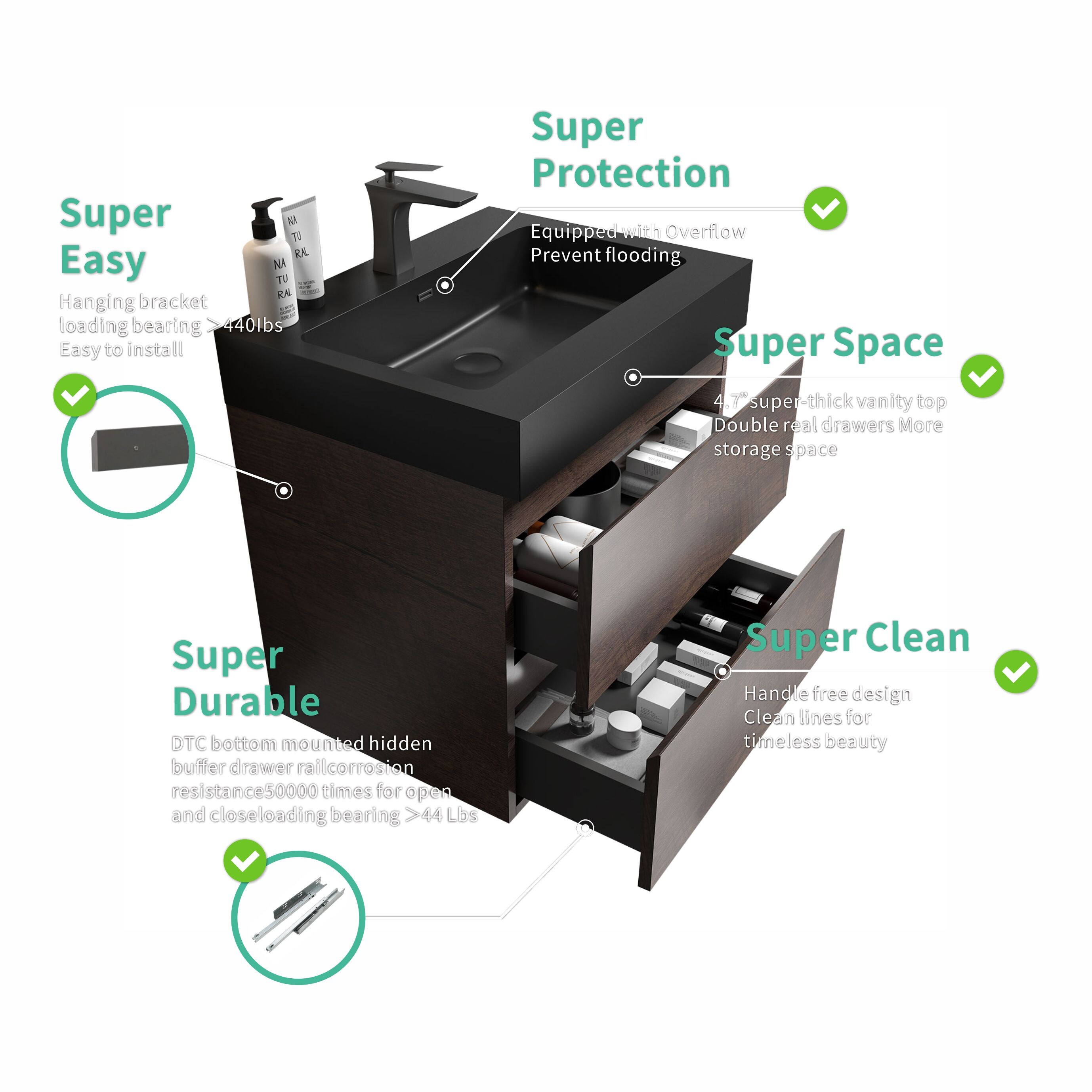 GDFStudio 328587 Bath-Vanity-Combo - View #6