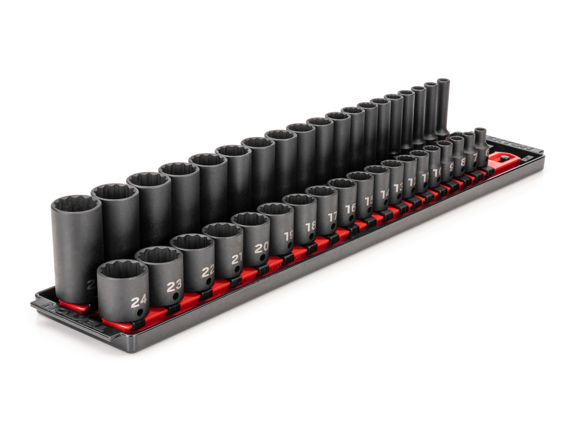 TEKTON 38-pc 3/8 in Dr S/D Impact Socket Set (6-24 mm) 6p Tr 2Rl SID91211 Sansujyuku sansujyuku.com